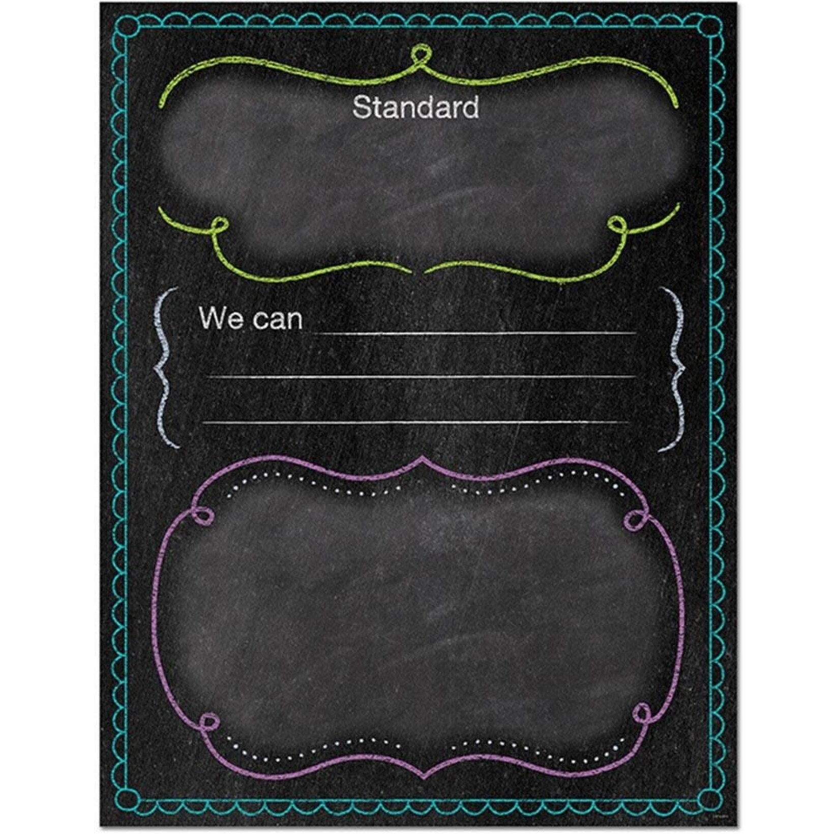 CREATIVE TEACHING PRESS Learning Standards Chart - Chalk