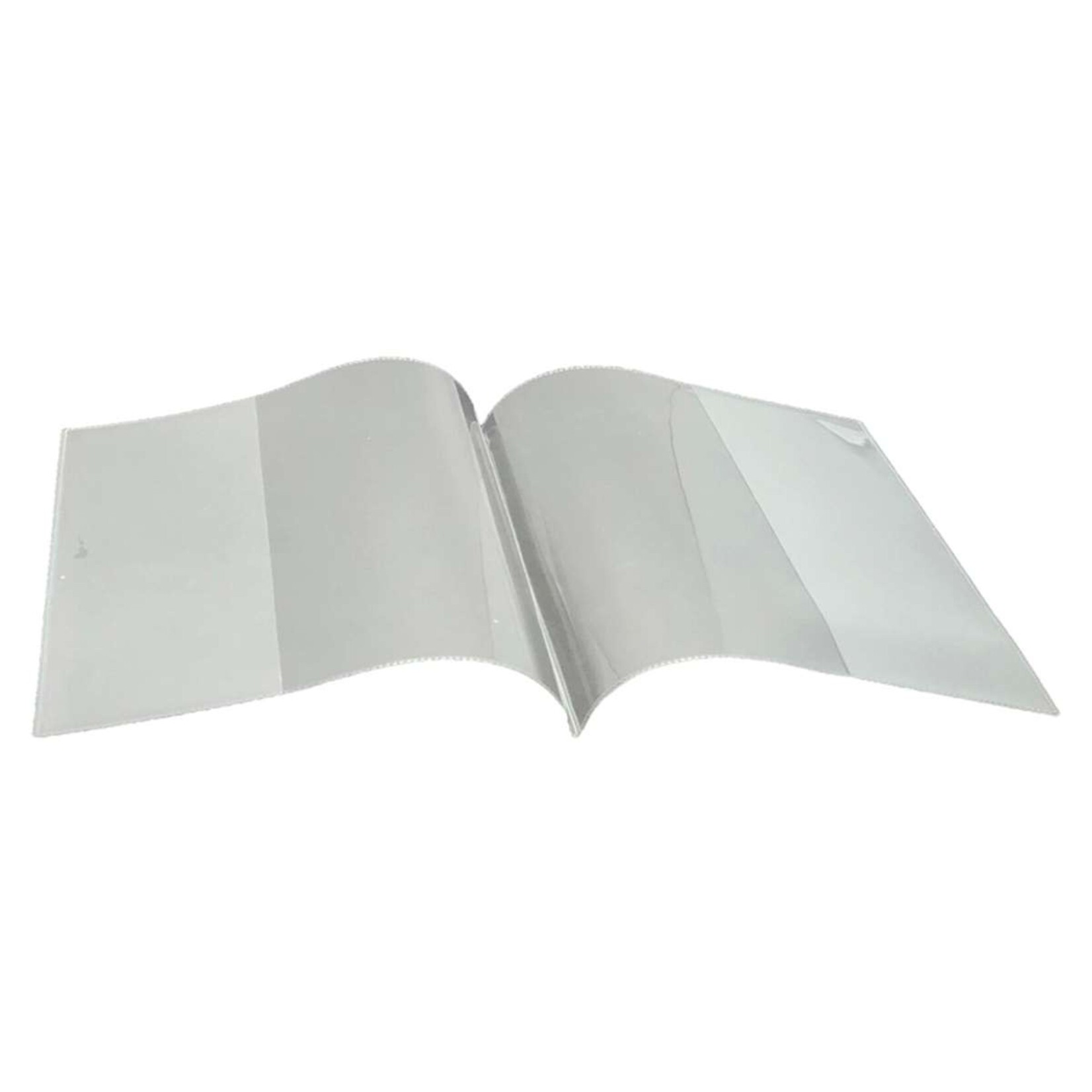 ASHLEY INCORPORATED Smart Poly Clear Book Covers 6" x 8"