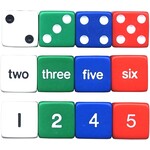 Number Dice Set of 12