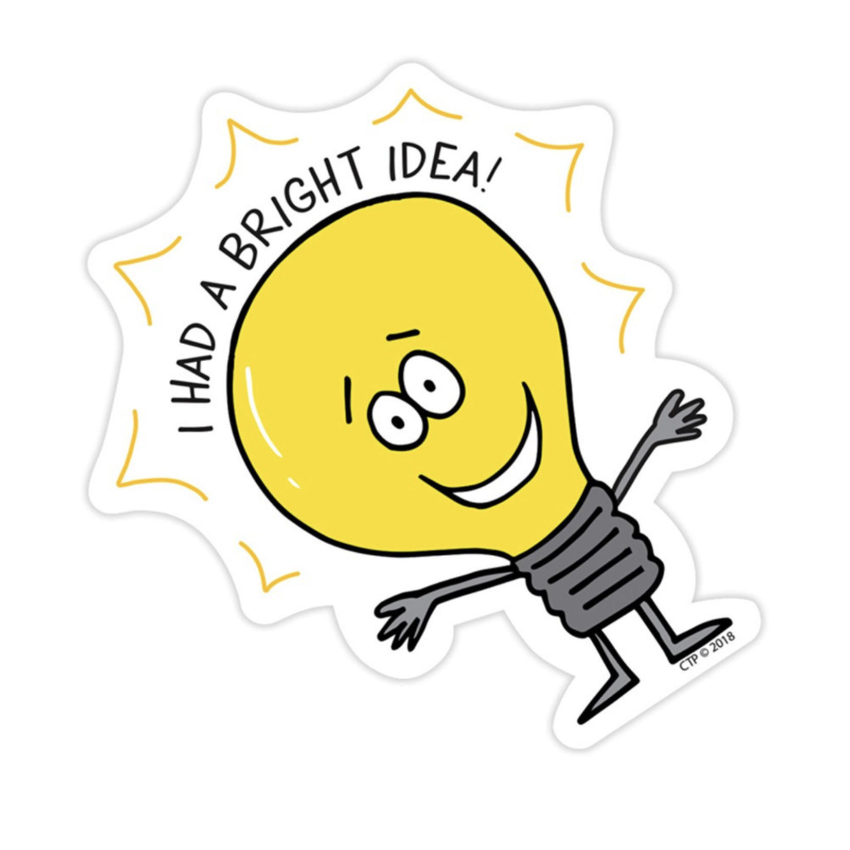 CREATIVE TEACHING PRESS So Much Pun! Bright Idea Badge