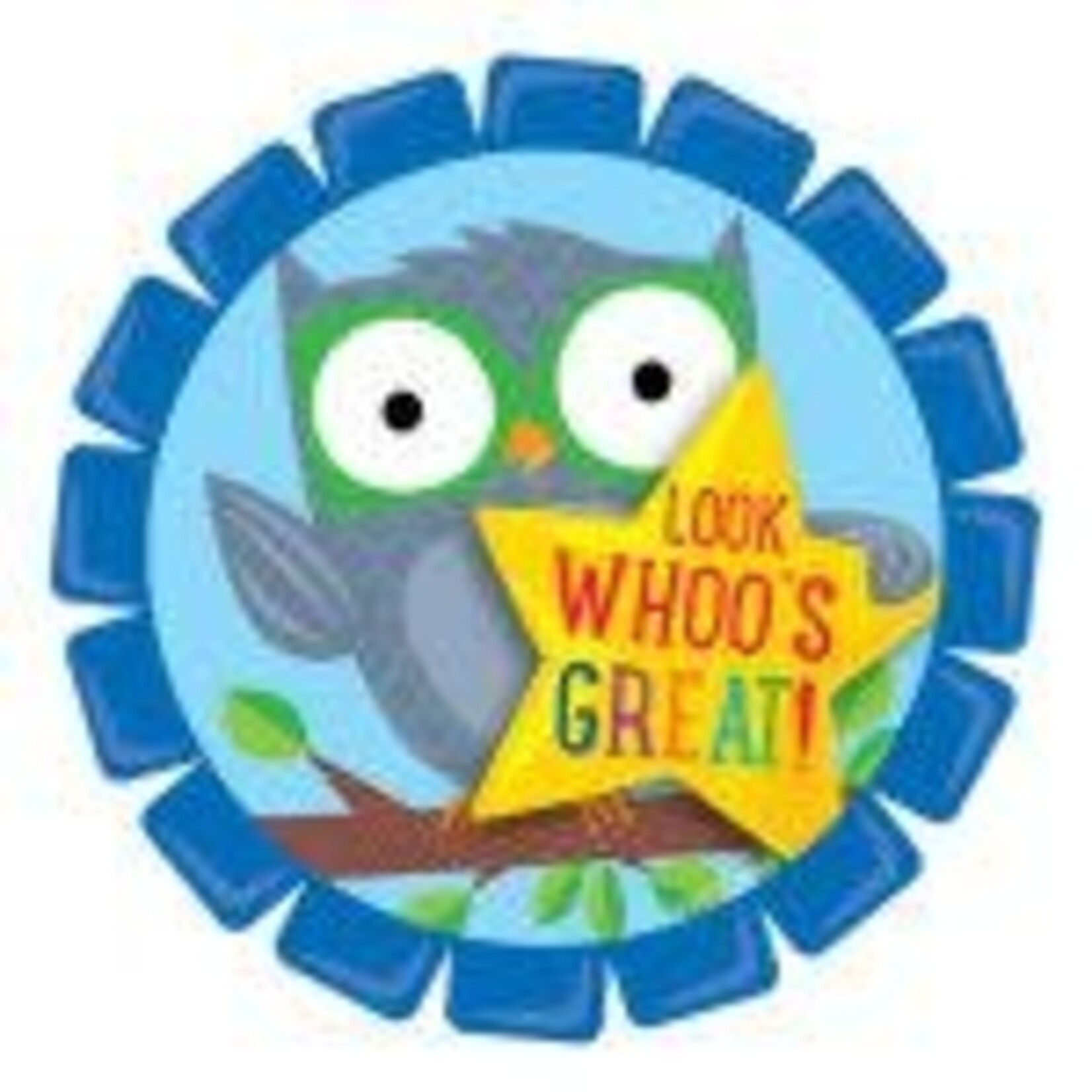CREATIVE TEACHING PRESS CLM Woodland Friends Look Whoo's Great Badge
