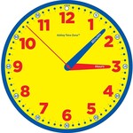 ASHLEY INCORPORATED Time Zone 12" Instruction Clock