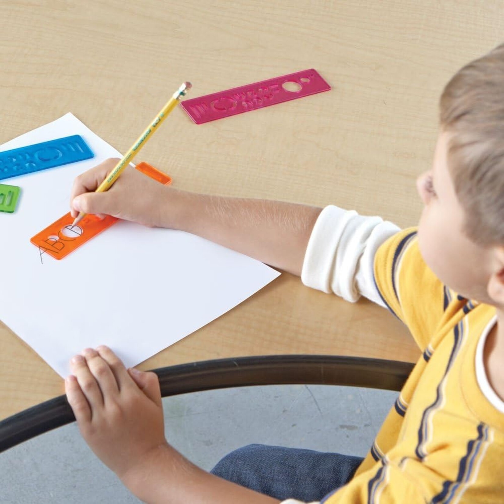 LEARNING RESOURCES INC Letter Construction Templates