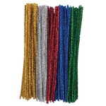 Creativity Street Jumbo Sparkle Stems, Assorted Colors