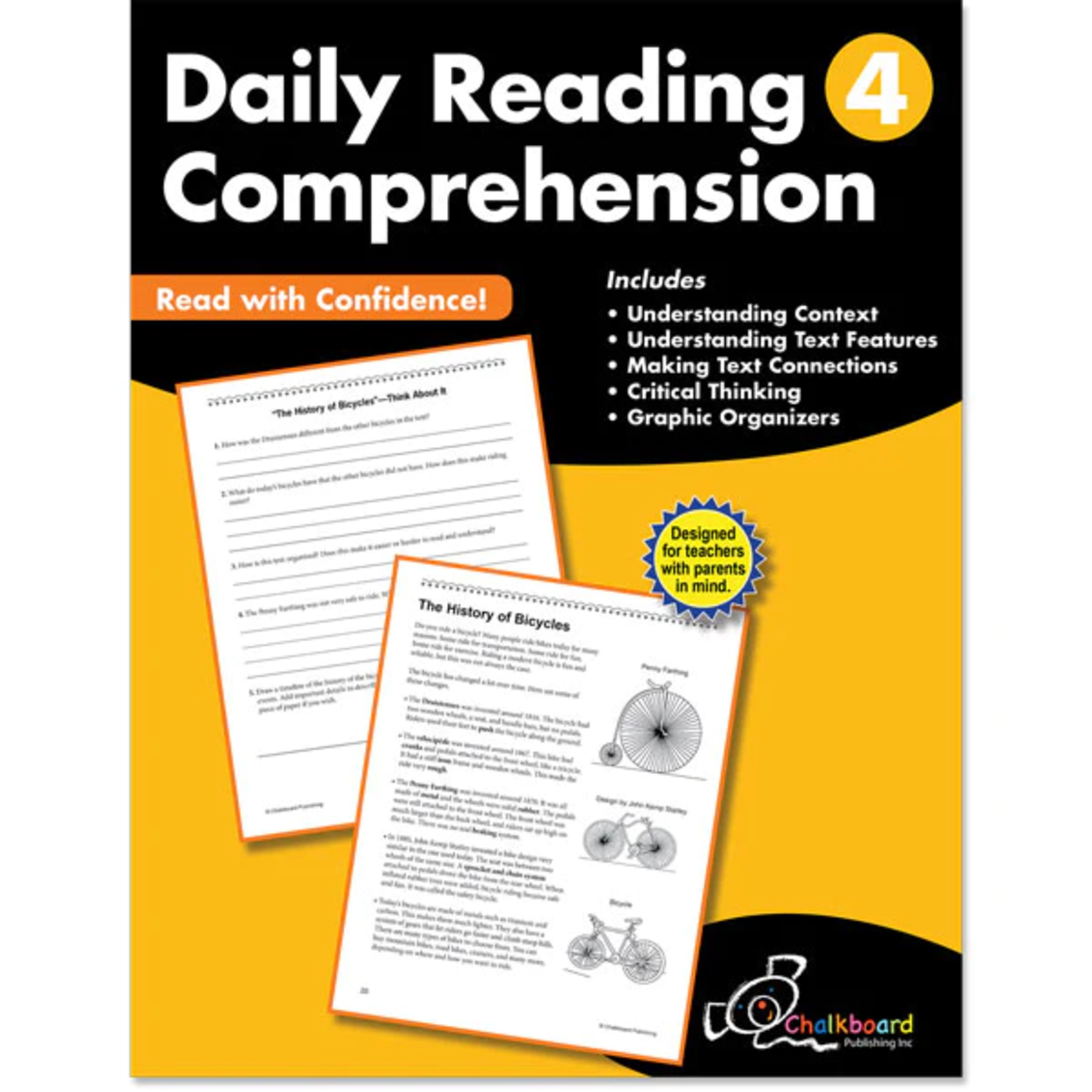 CREATIVE TEACHING PRESS Daily Reading Comprehension Grade 4