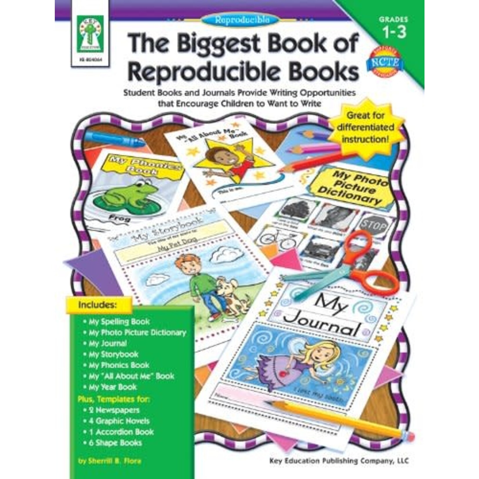 CARSON DELLOSA PUBLISHING CO Biggest Book of Reproducible Books, Grades 1 - 3