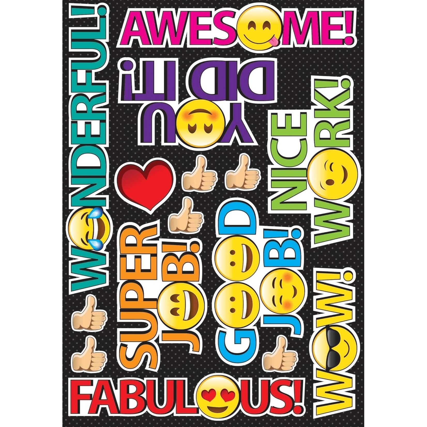 ASHLEY INCORPORATED Emoji Rewards Die-Cut Magnets
