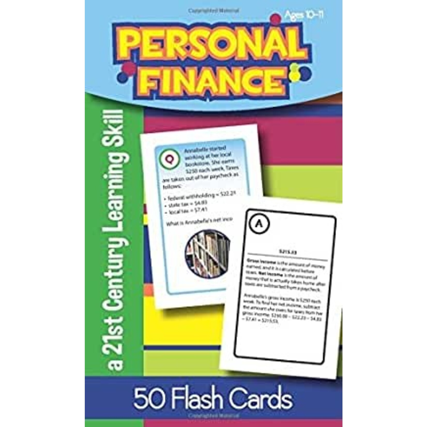 Personal Finance for Ages 10-11 Flash Cards