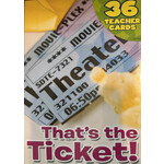 That’s the Ticket! Teacher Postcards