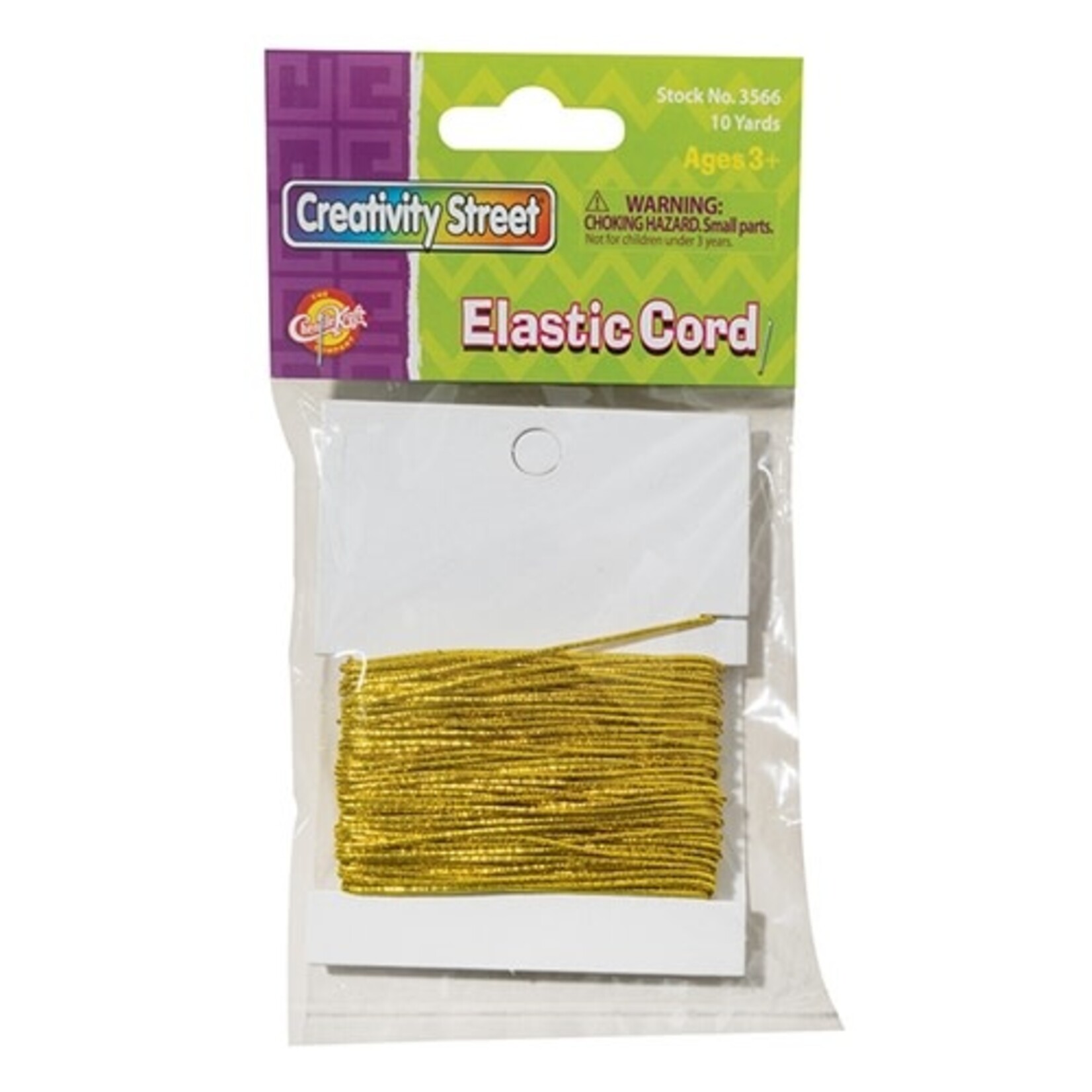 Elastic Cord, Gold Elastic, 10 Yards