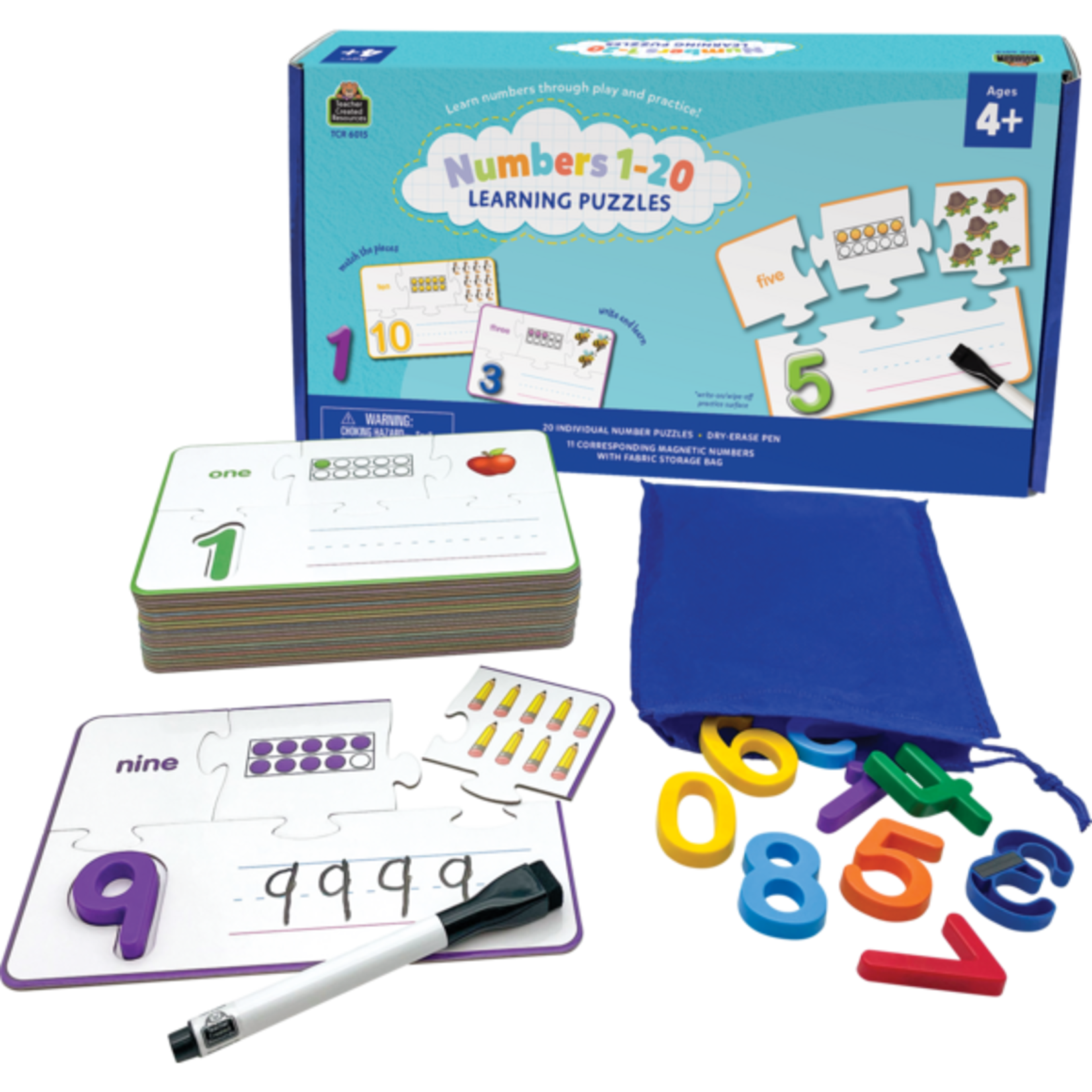 TEACHER CREATED RESOURCES Learning Puzzle: Numbers 1–20