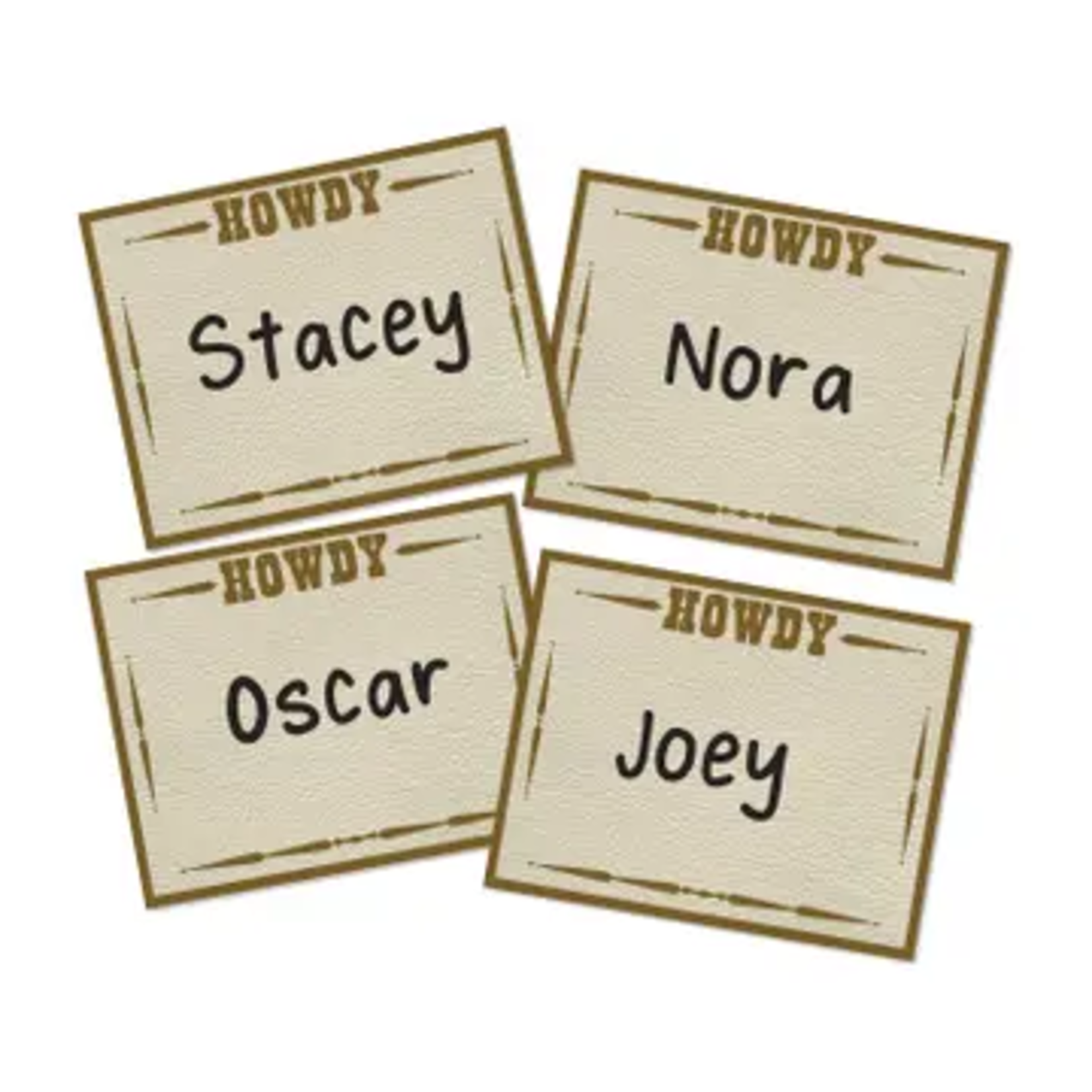 Wild Wild Classroom Nametags