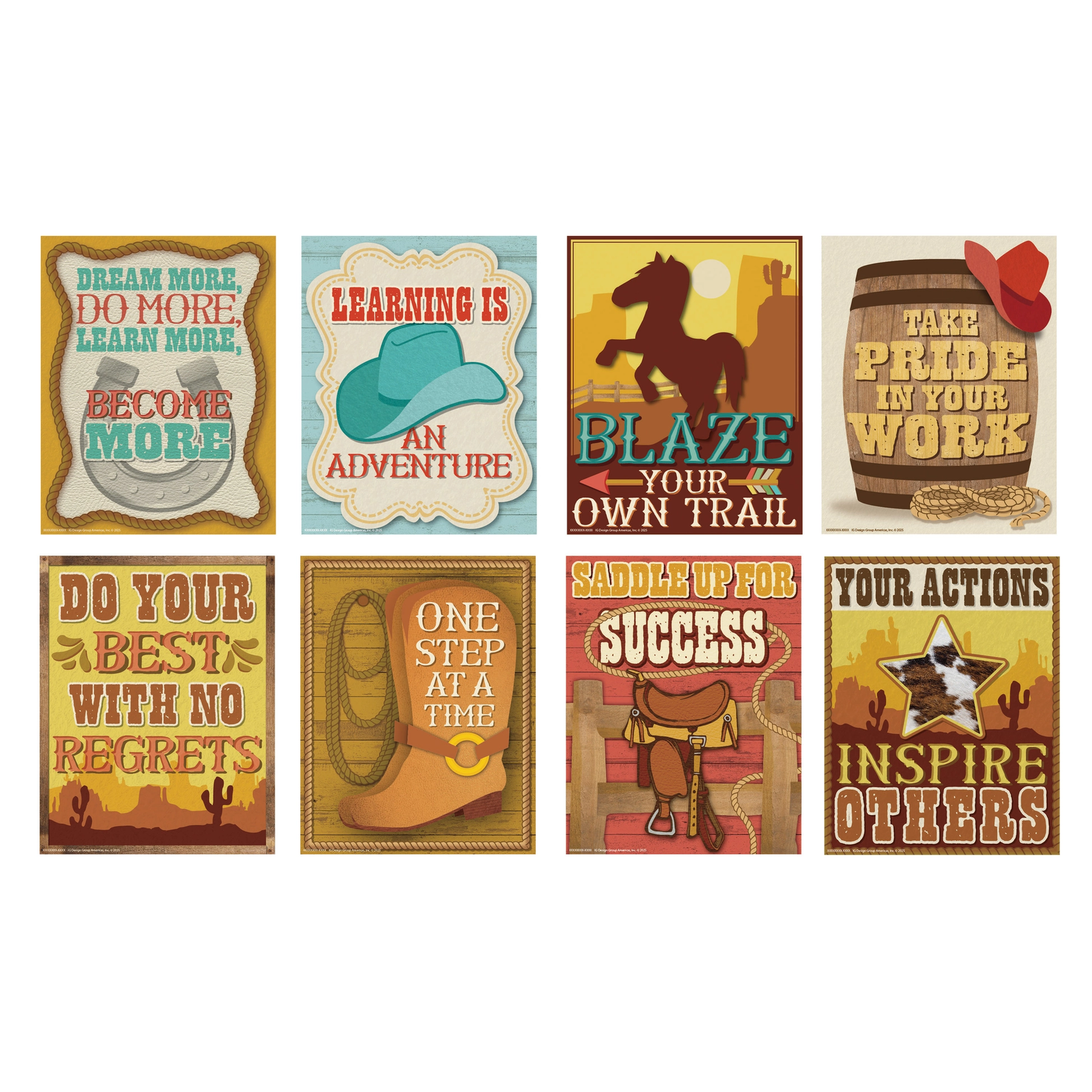 Wild Wild Classroom Mini Poster Set