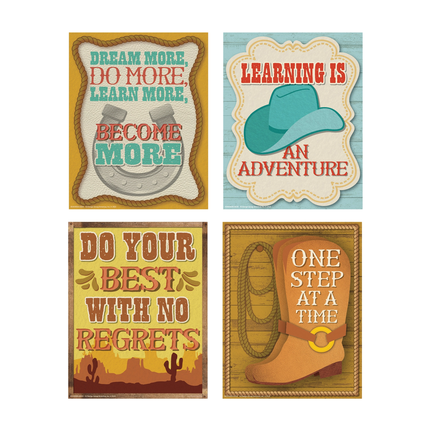 Wild Wild Classroom Mini Poster Set