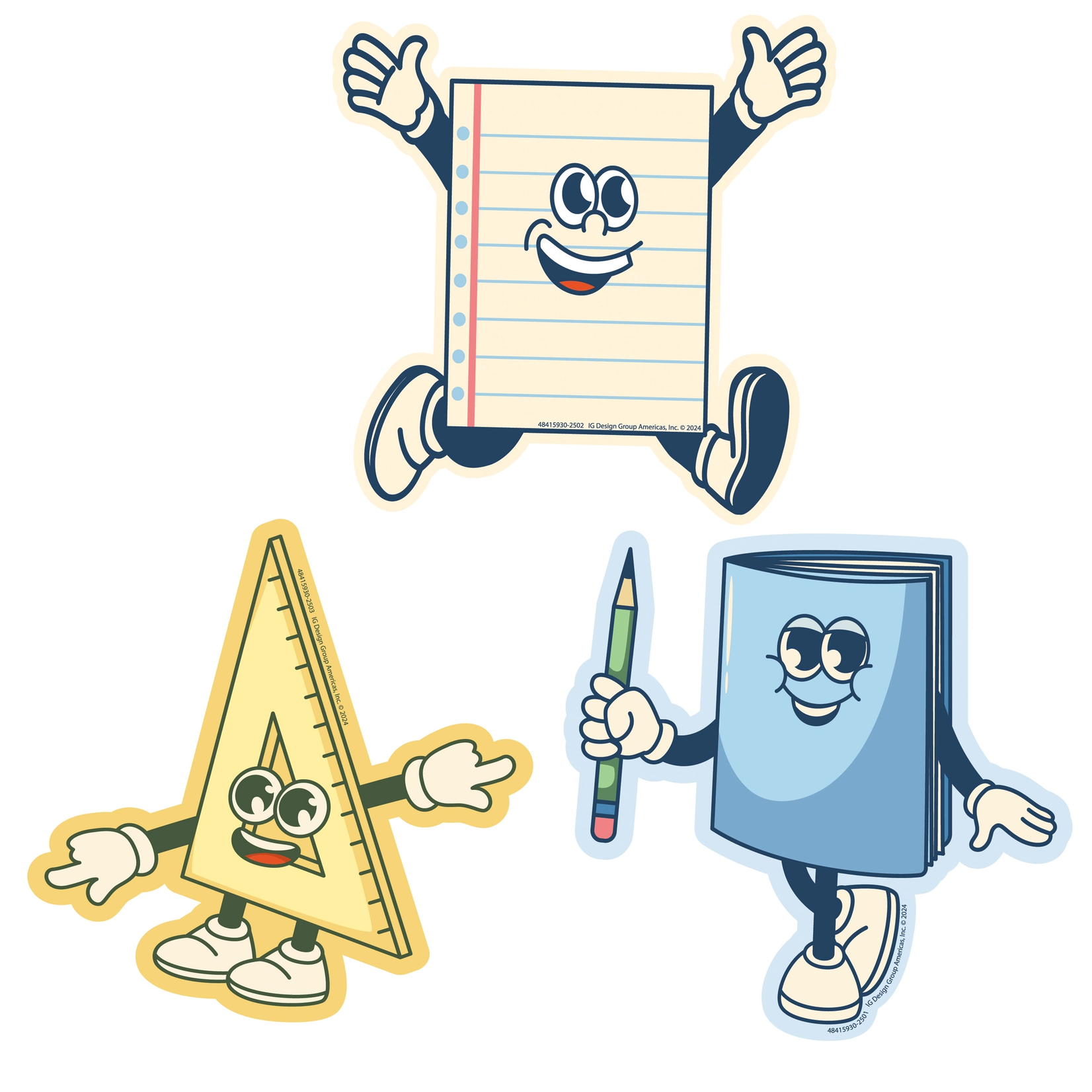 S'Cool Era Assorted Paper Cutouts