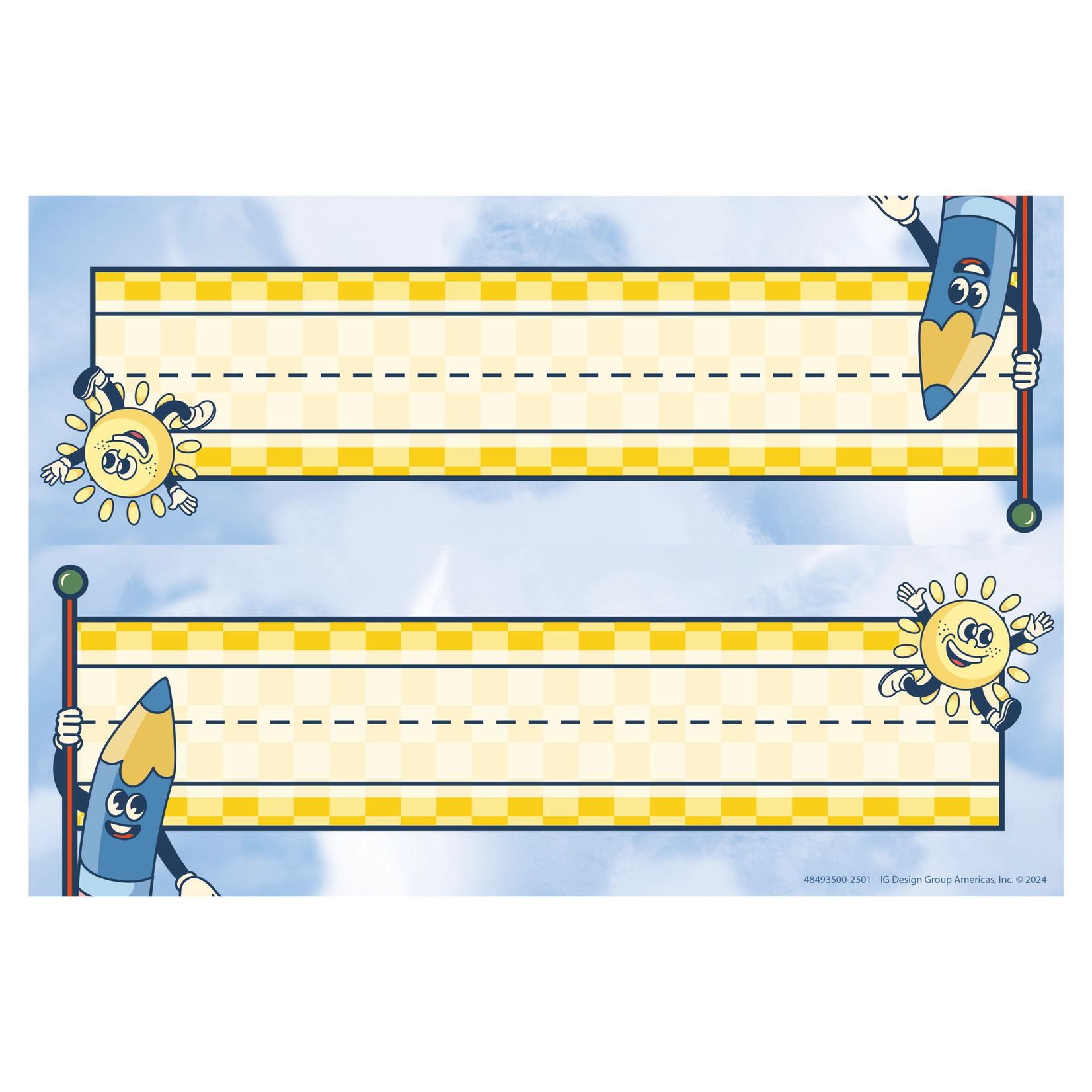 S'Cool Era Tented Name Plates
