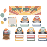 TEACHER CREATED RESOURCES Moving Mountains Road Trip Happy Birthday Mini Bulletin Board