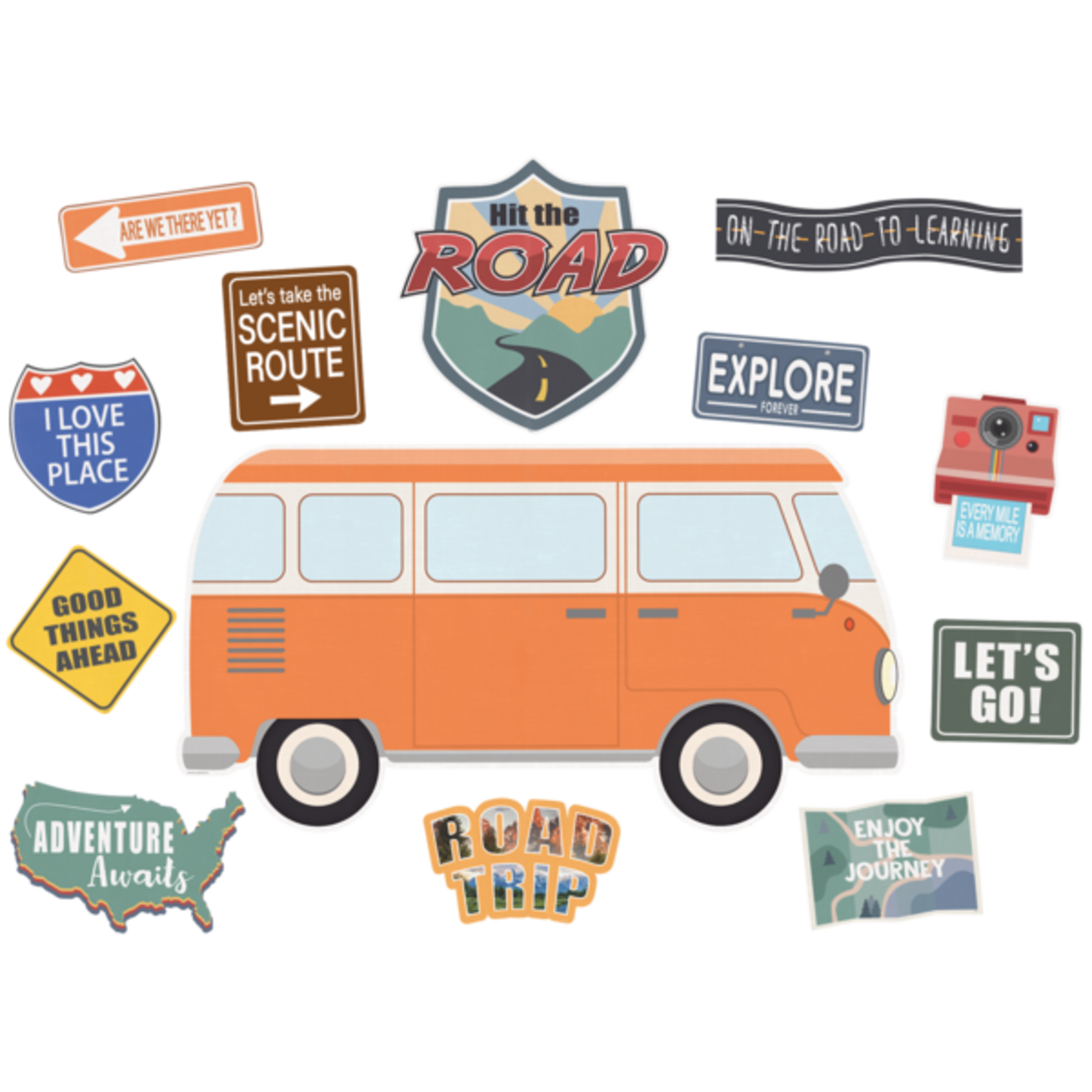 TEACHER CREATED RESOURCES Moving Mountains Road Trip Hit the Road Bulletin Board