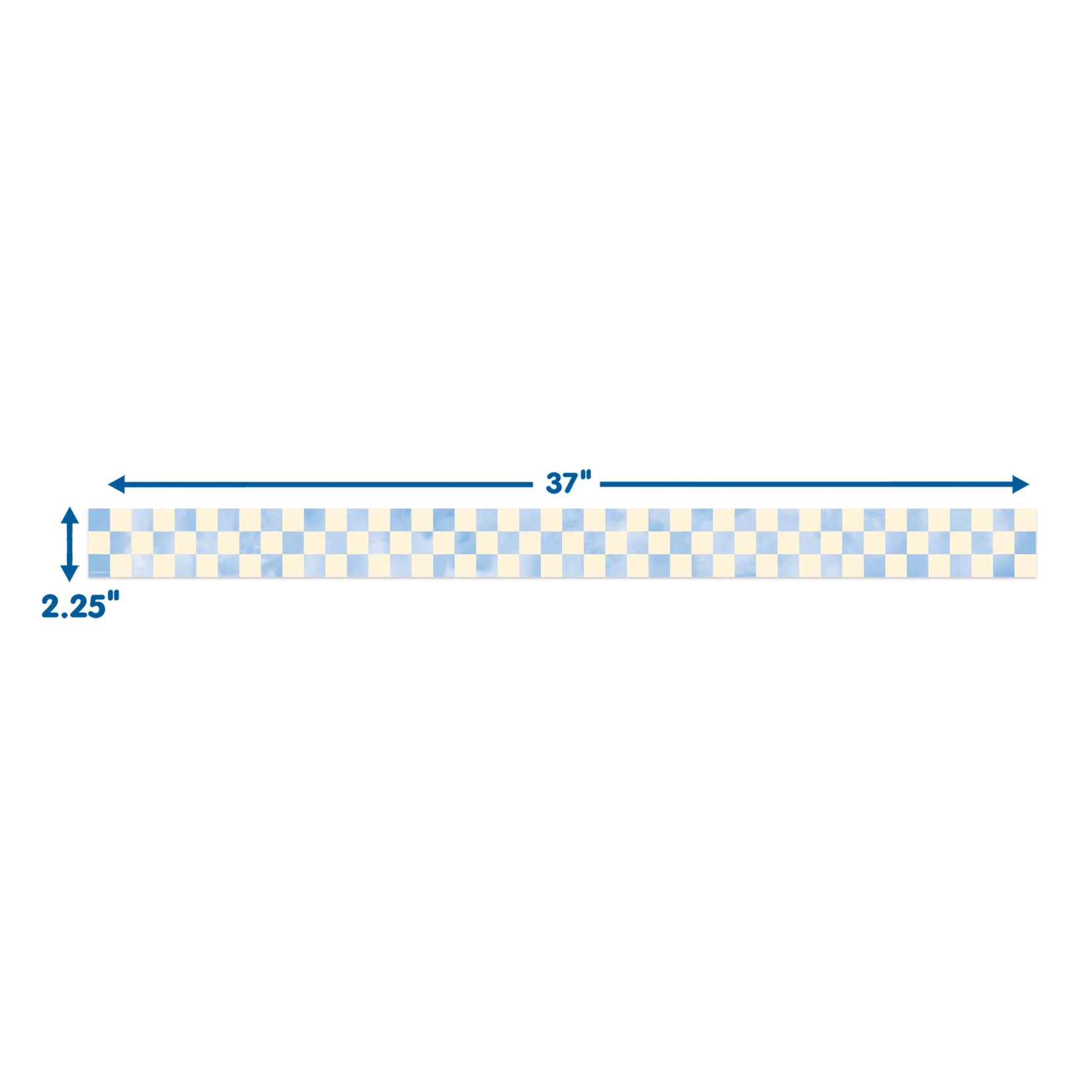 S'Cool Era Checkered Sky Deco Trim