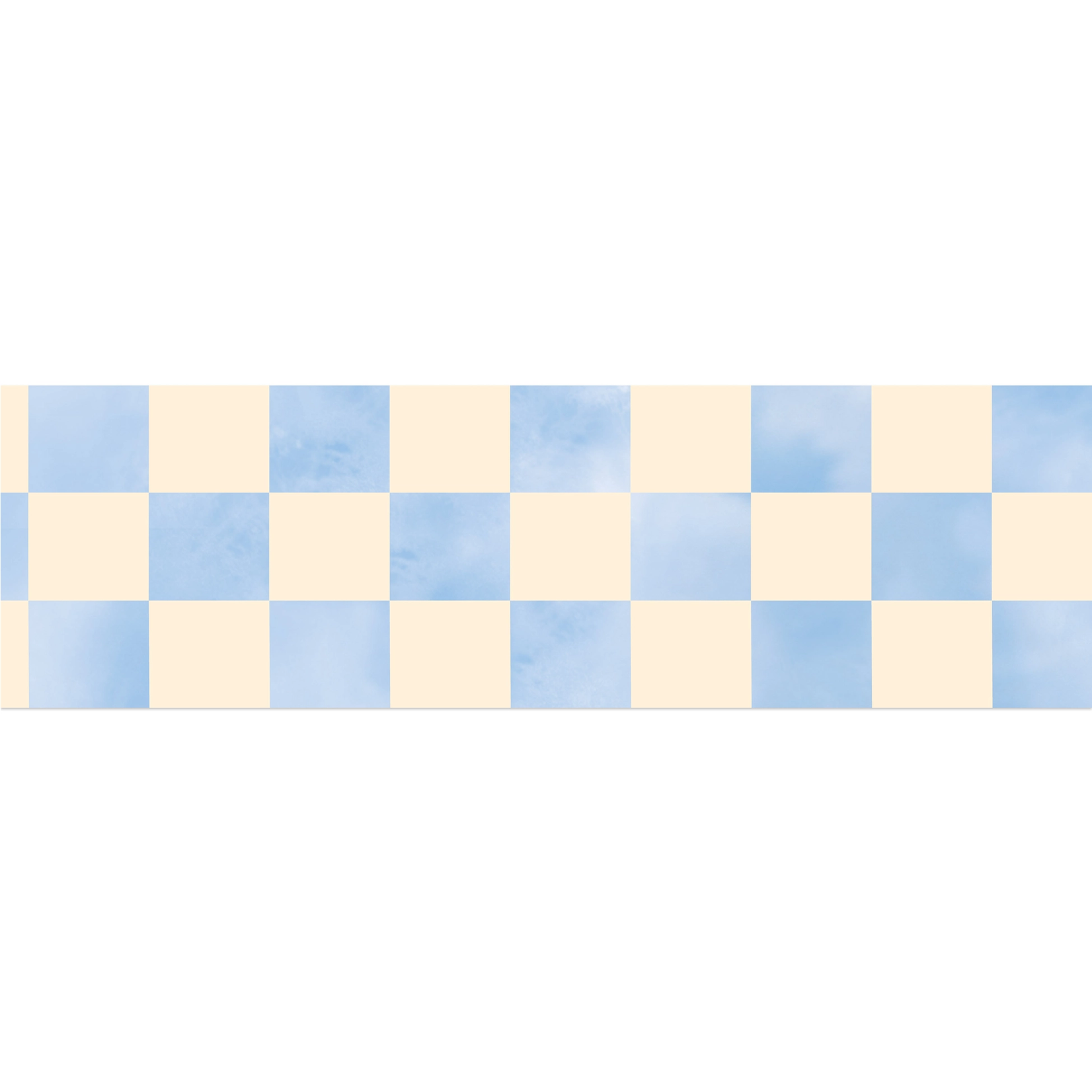 S'Cool Era Checkered Sky Deco Trim