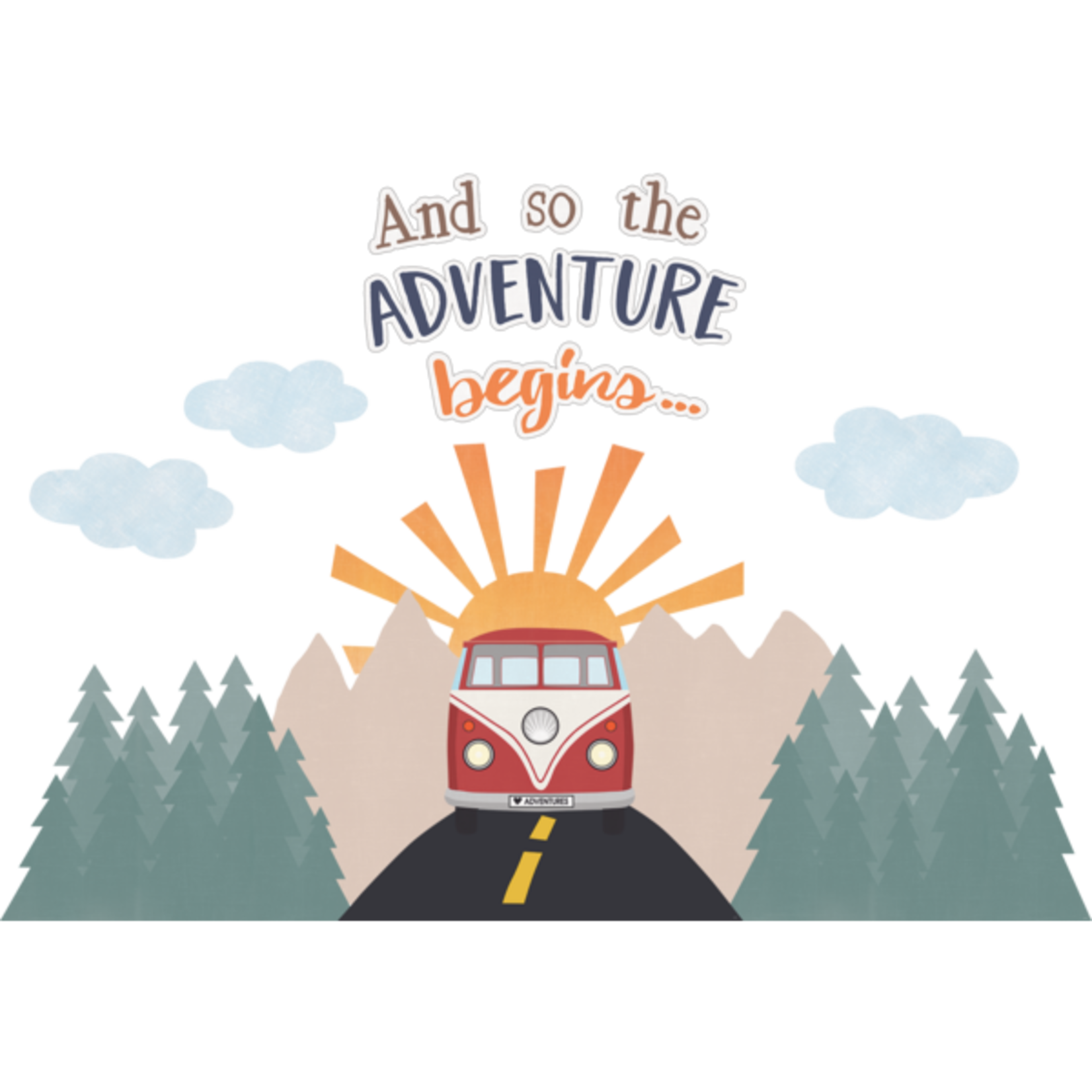 TEACHER CREATED RESOURCES Moving Mountains Road Trip The Adventure Begins Bulletin Board