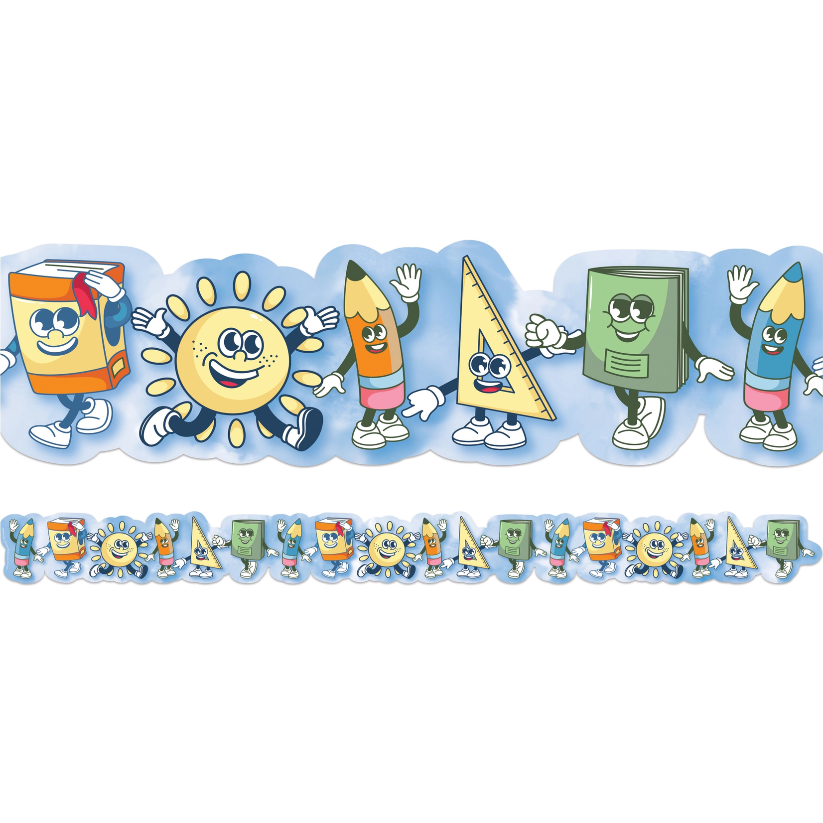 S'Cool Era Characters Deco Trim Extra Wide Die-Cut