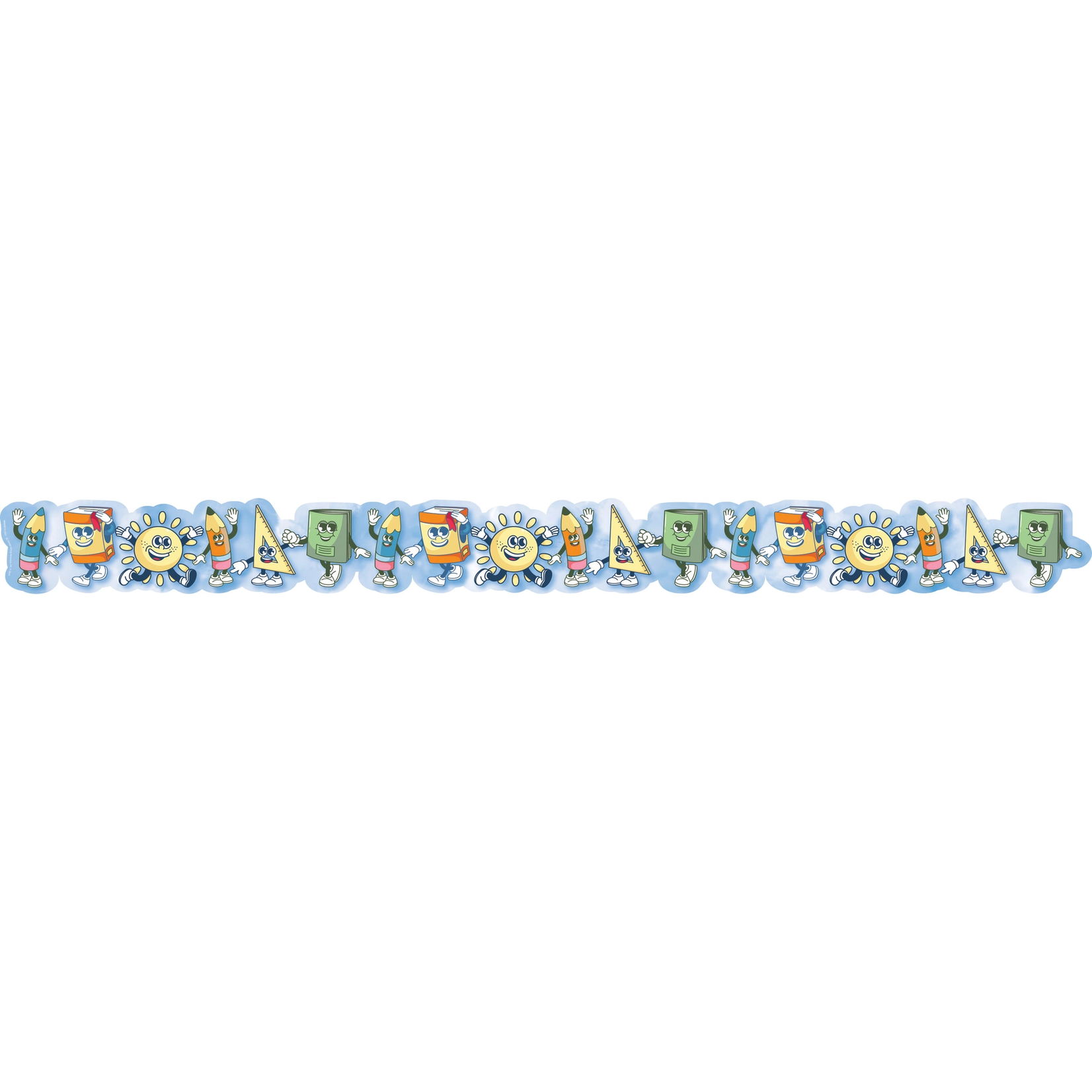 S'Cool Era Characters Deco Trim Extra Wide Die-Cut