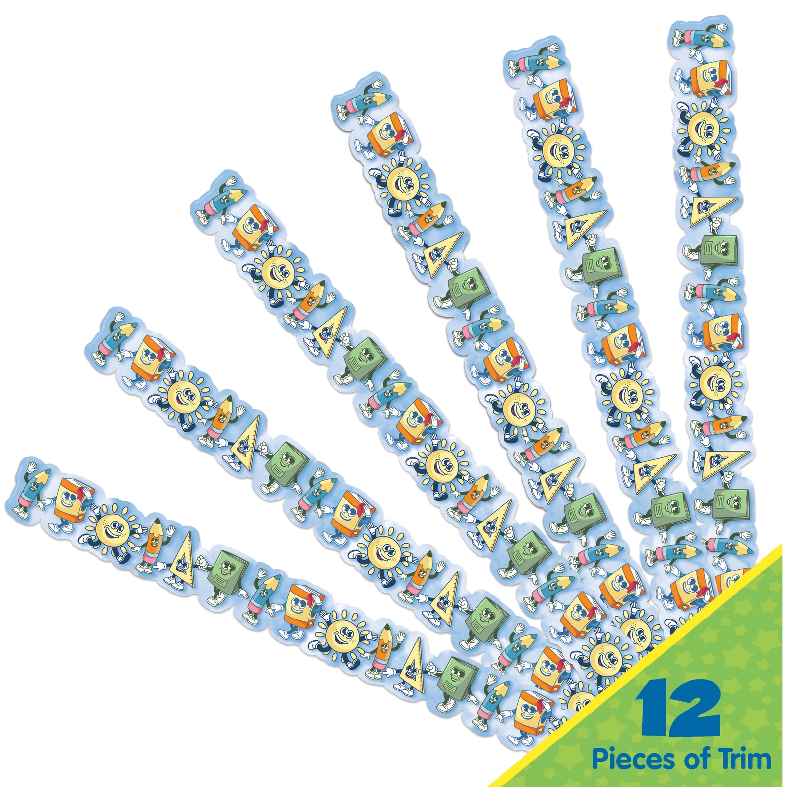 S'Cool Era Characters Deco Trim Extra Wide Die-Cut