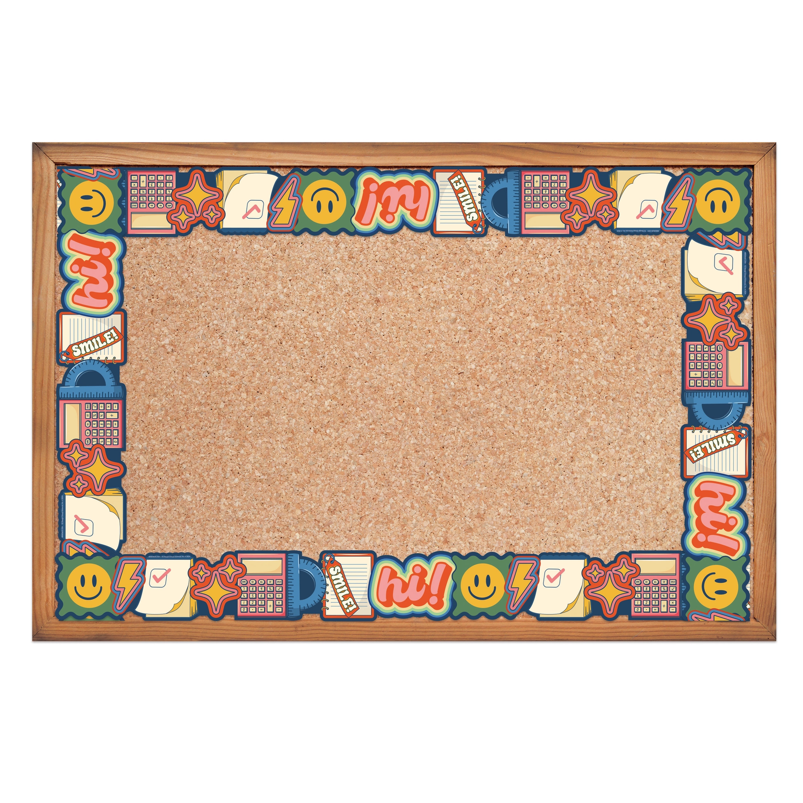 S'Cool Era School Icons Deco Trim Extra Wide Die-Cut