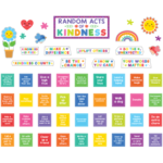 TEACHER CREATED RESOURCES Colorful Random Acts of Kindness Bulletin Board