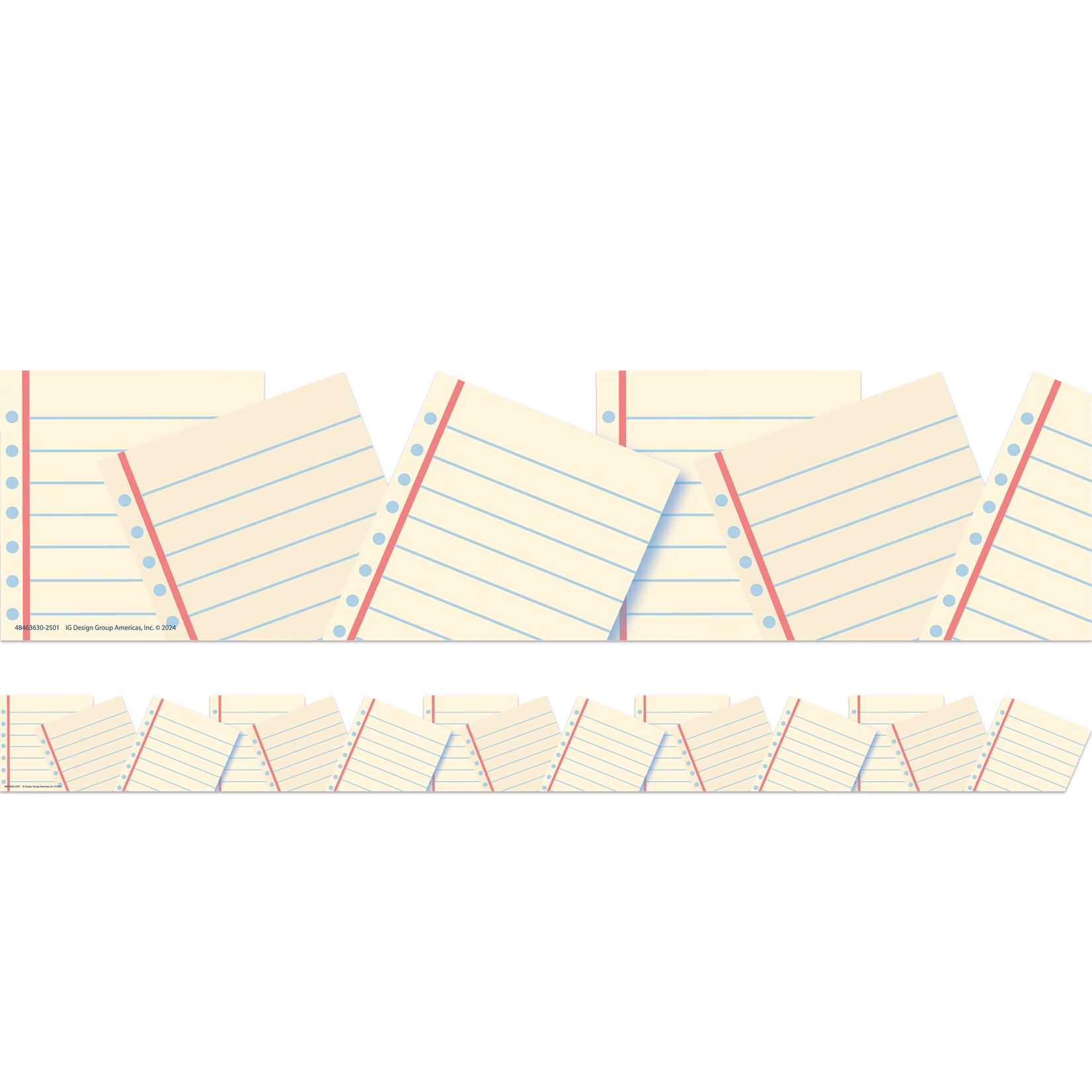 S'Cool Era Notebook Paper Deco Trim Extra Wide Die-Cut