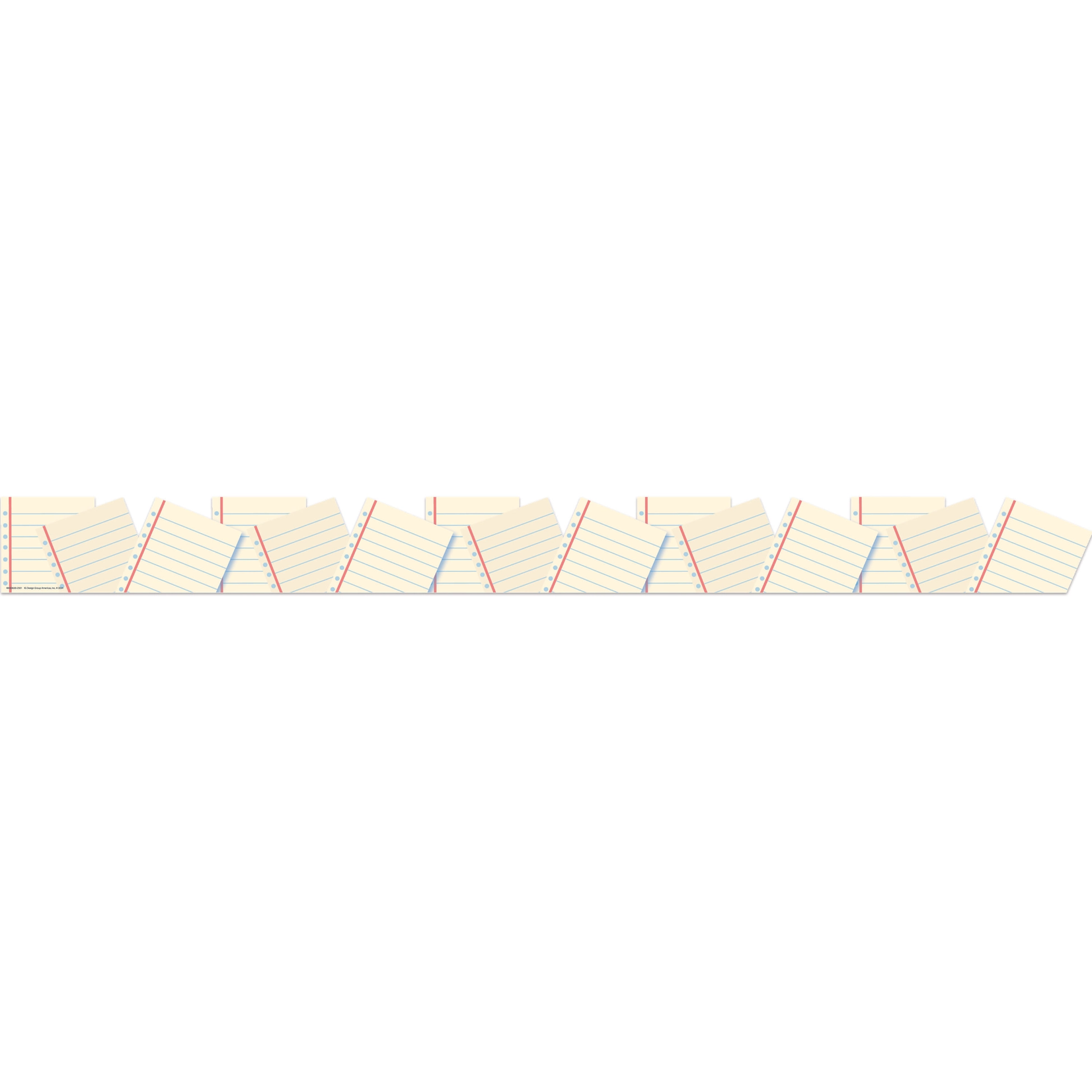 S'Cool Era Notebook Paper Deco Trim Extra Wide Die-Cut