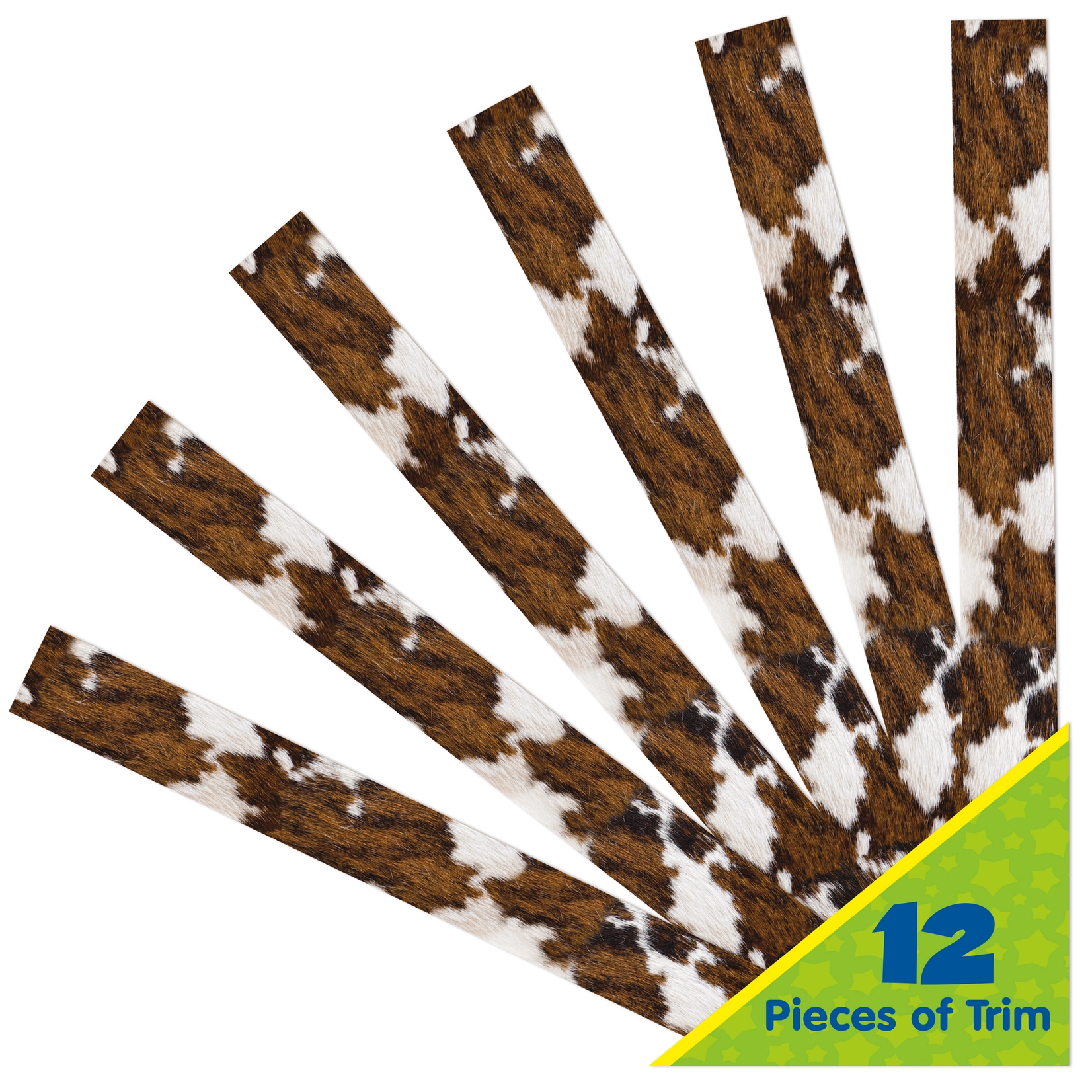 Wild Wild Classroom Cowhide Deco Trim Extra Wide Die-Cut