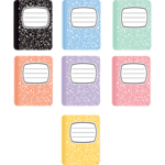 TEACHER CREATED RESOURCES Cool For School Composition Books Accents