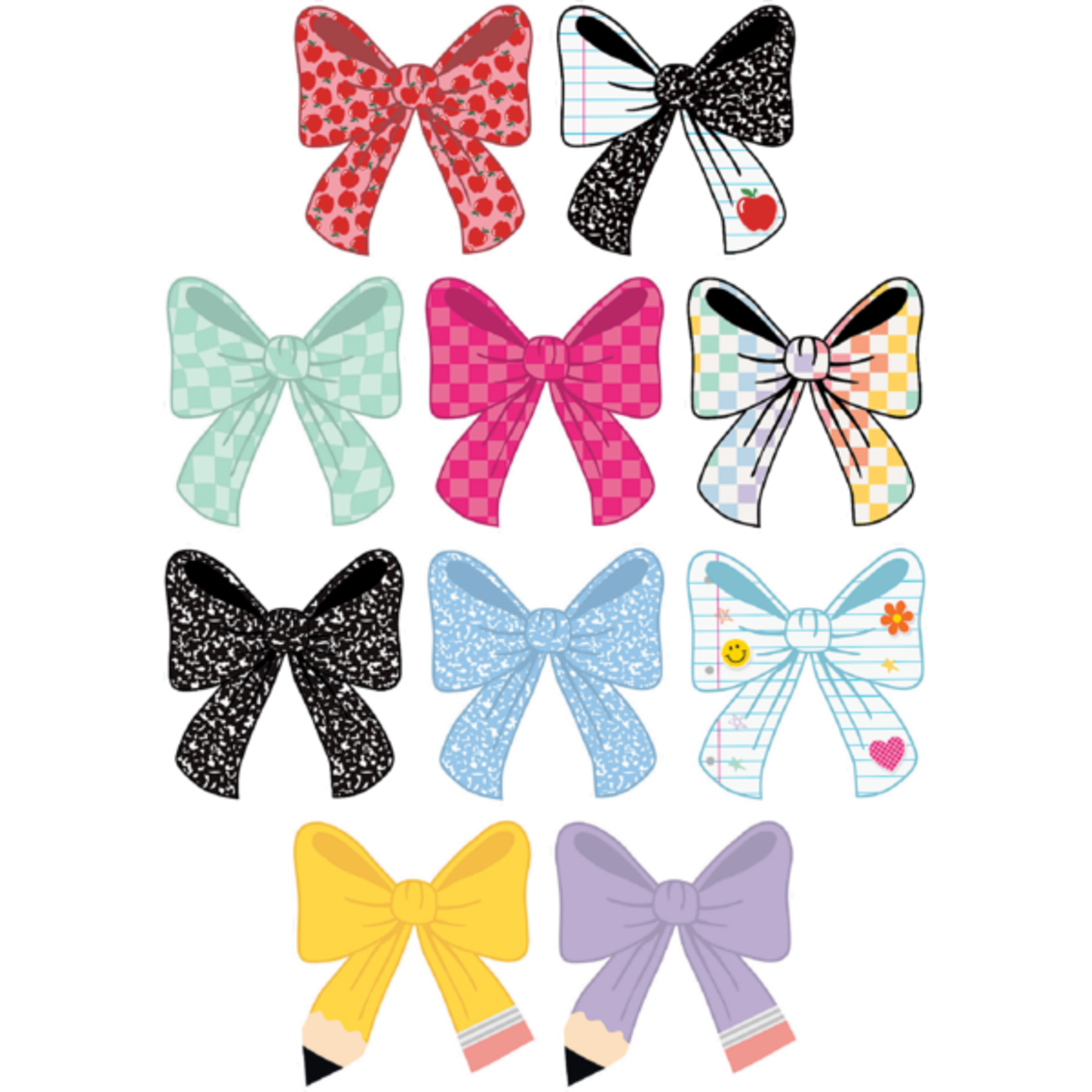 TEACHER CREATED RESOURCES Cool for School Bows Accents