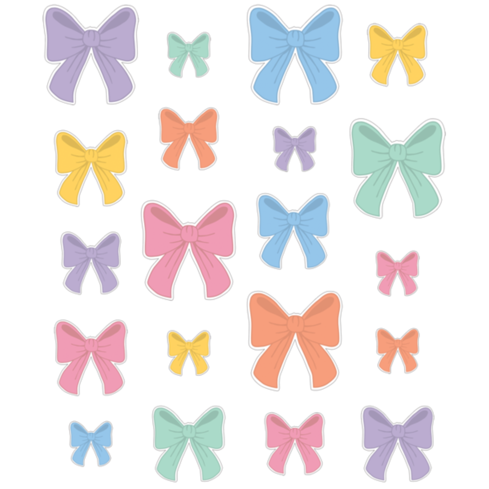 TEACHER CREATED RESOURCES Bows Accents - Assorted Sizes