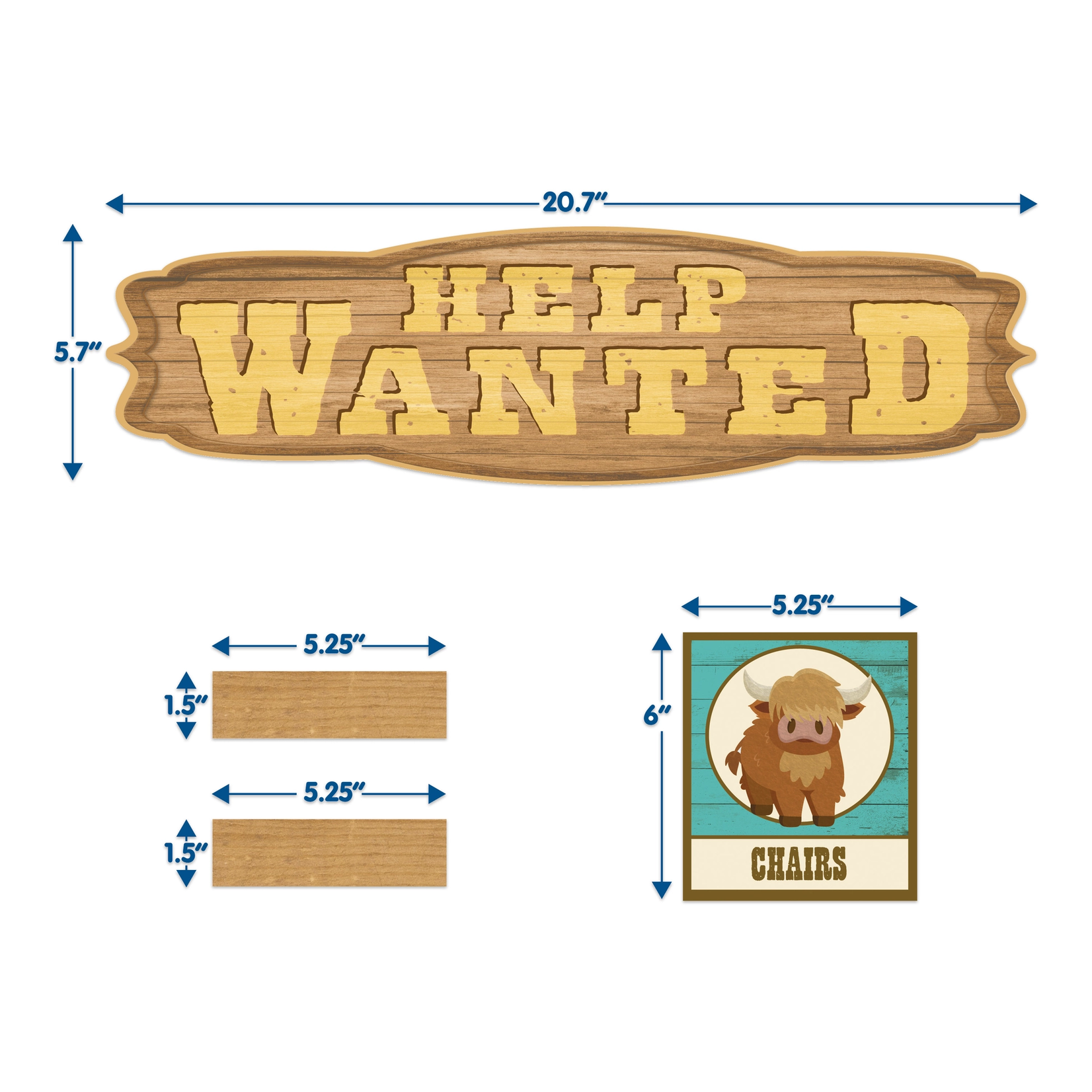 Wild Wild Classroom Class Jobs Mini Bulletin Board