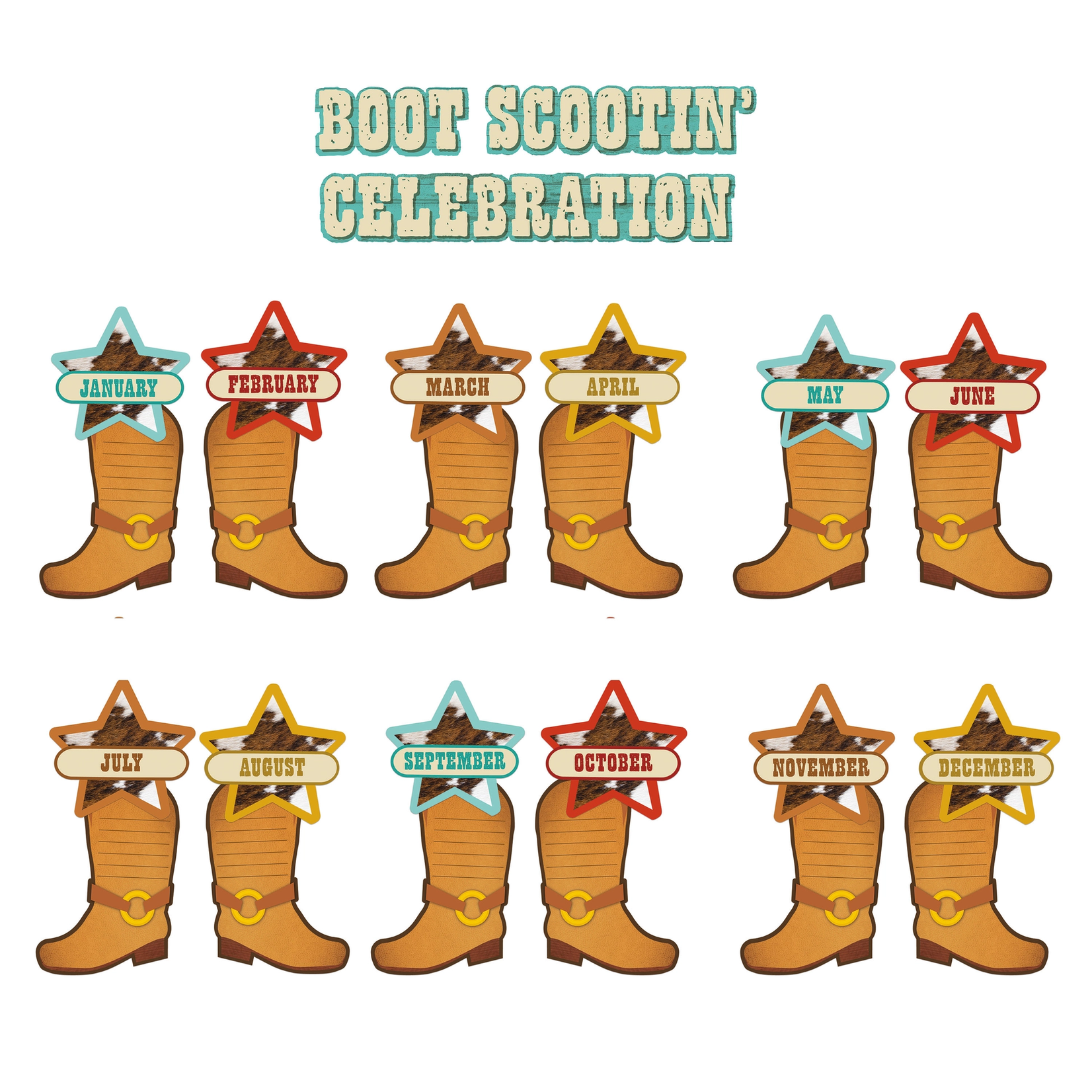 Wild Wild Classroom Celebration Mini Bulletin Board