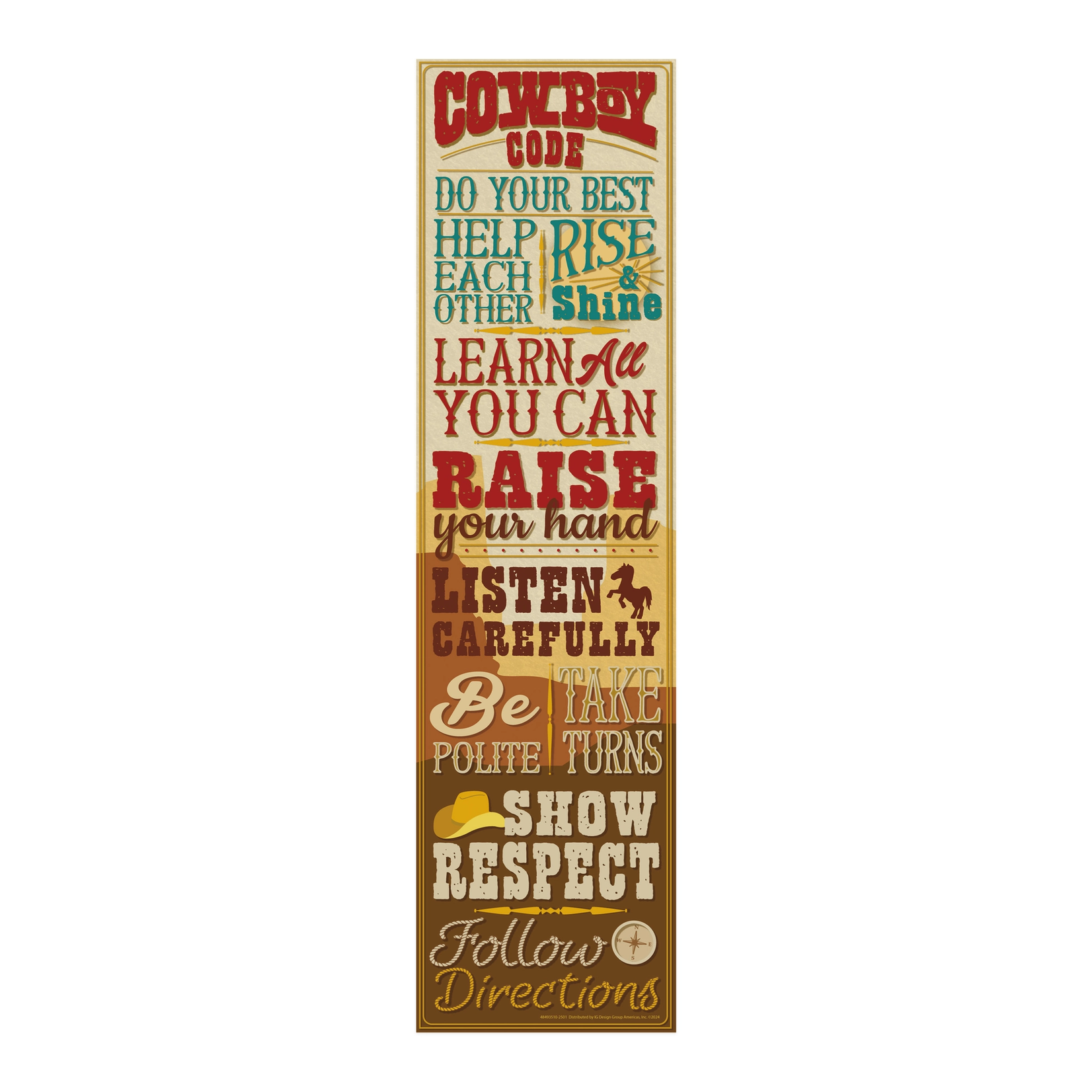 Wild Wild Classroom Vertical Banner