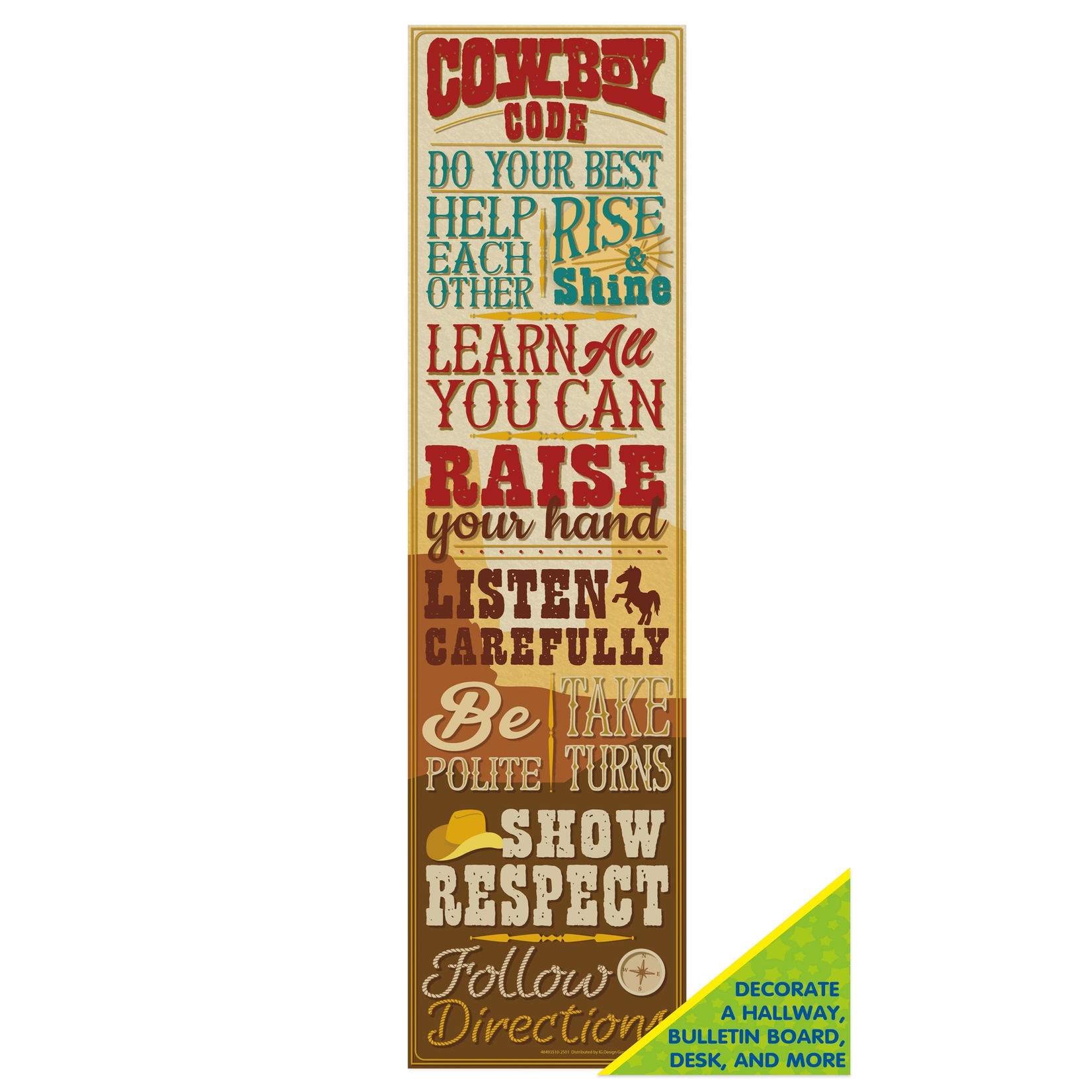 Wild Wild Classroom Vertical Banner