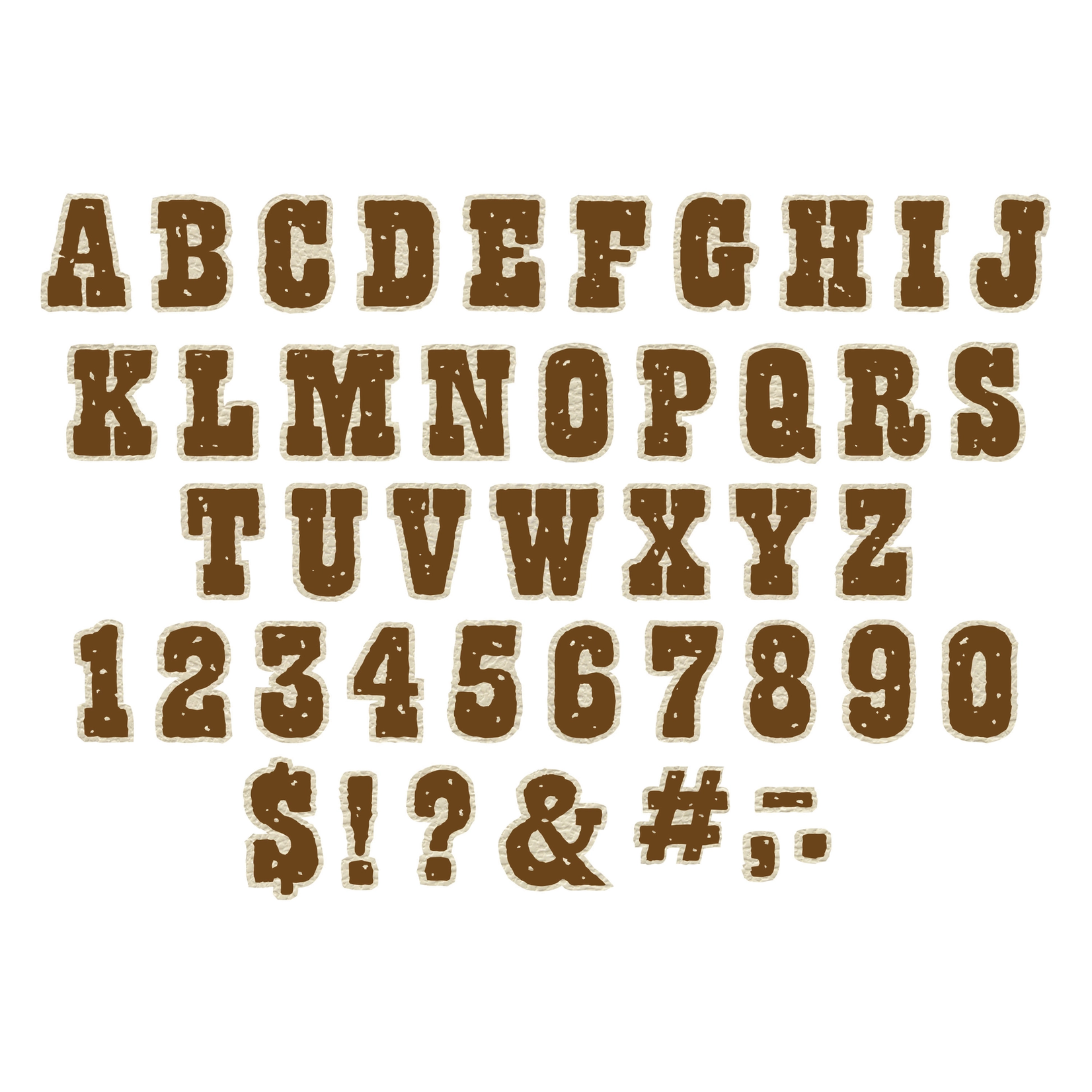 Wild Wild Classroom Deco Letters