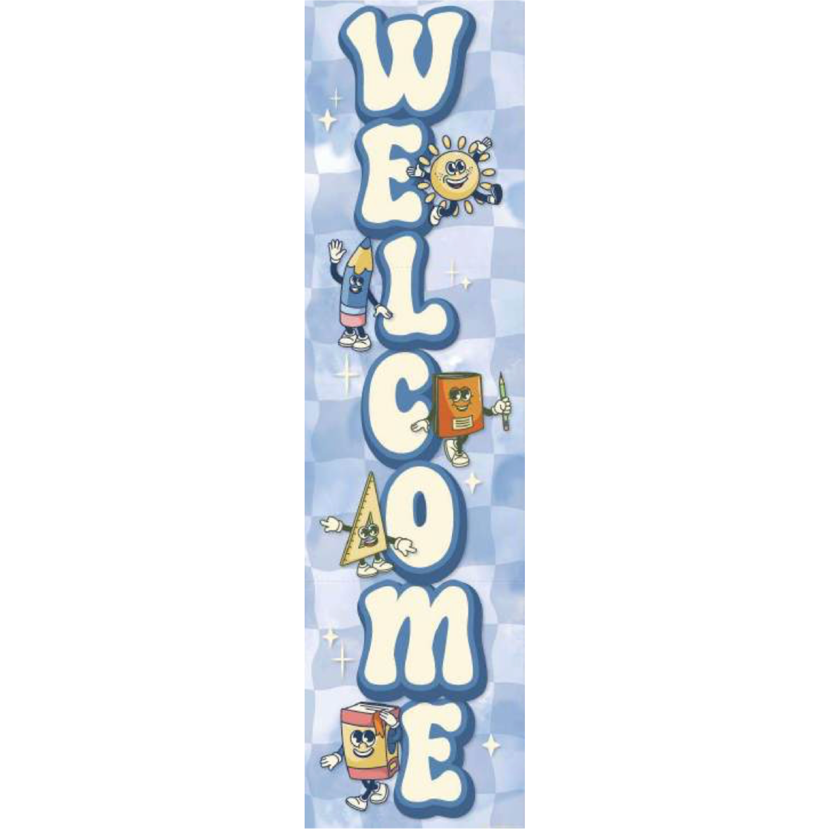 S'Cool Era Welcome Vertical Banner