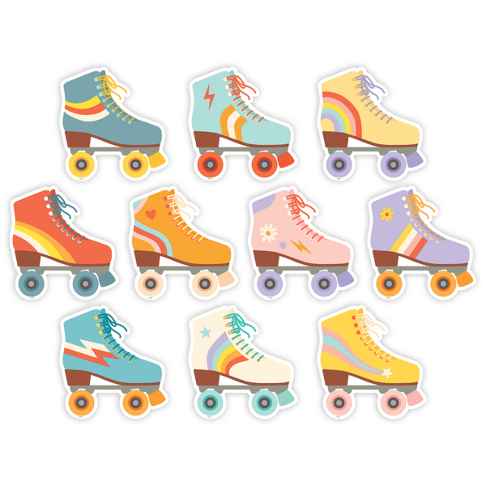 TEACHER CREATED RESOURCES Roller Disco Skates Accents