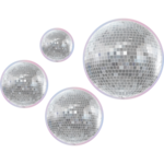 TEACHER CREATED RESOURCES Disco Balls Accents - Assorted Sizes