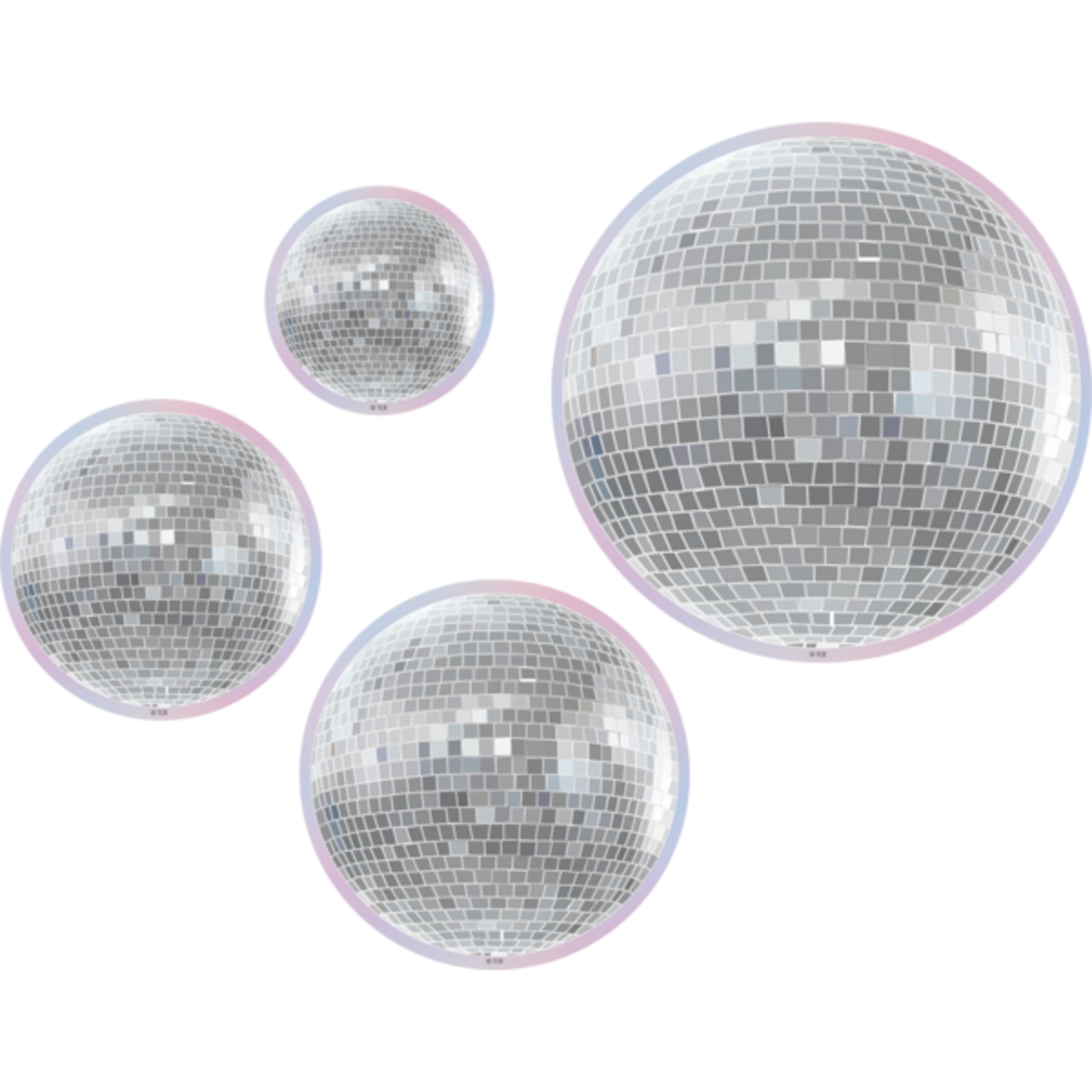 TEACHER CREATED RESOURCES Disco Balls Accents - Assorted Sizes