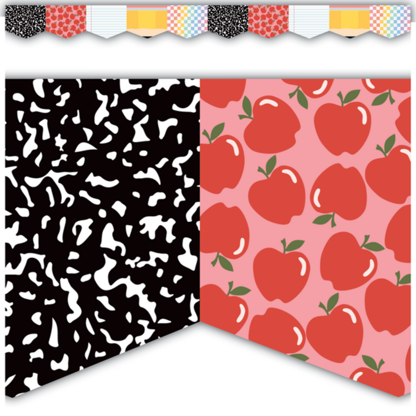 TEACHER CREATED RESOURCES Cool for School Die-Cut Border Trim