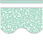 TEACHER CREATED RESOURCES Composition Green Scalloped Border Trim