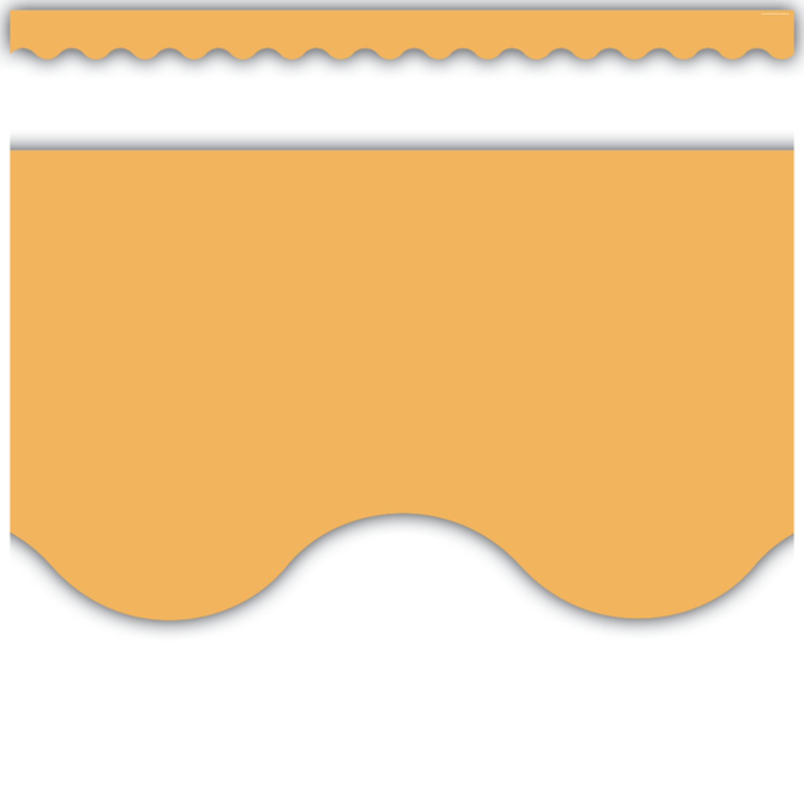 TEACHER CREATED RESOURCES Golden Sun Scalloped Border Trim