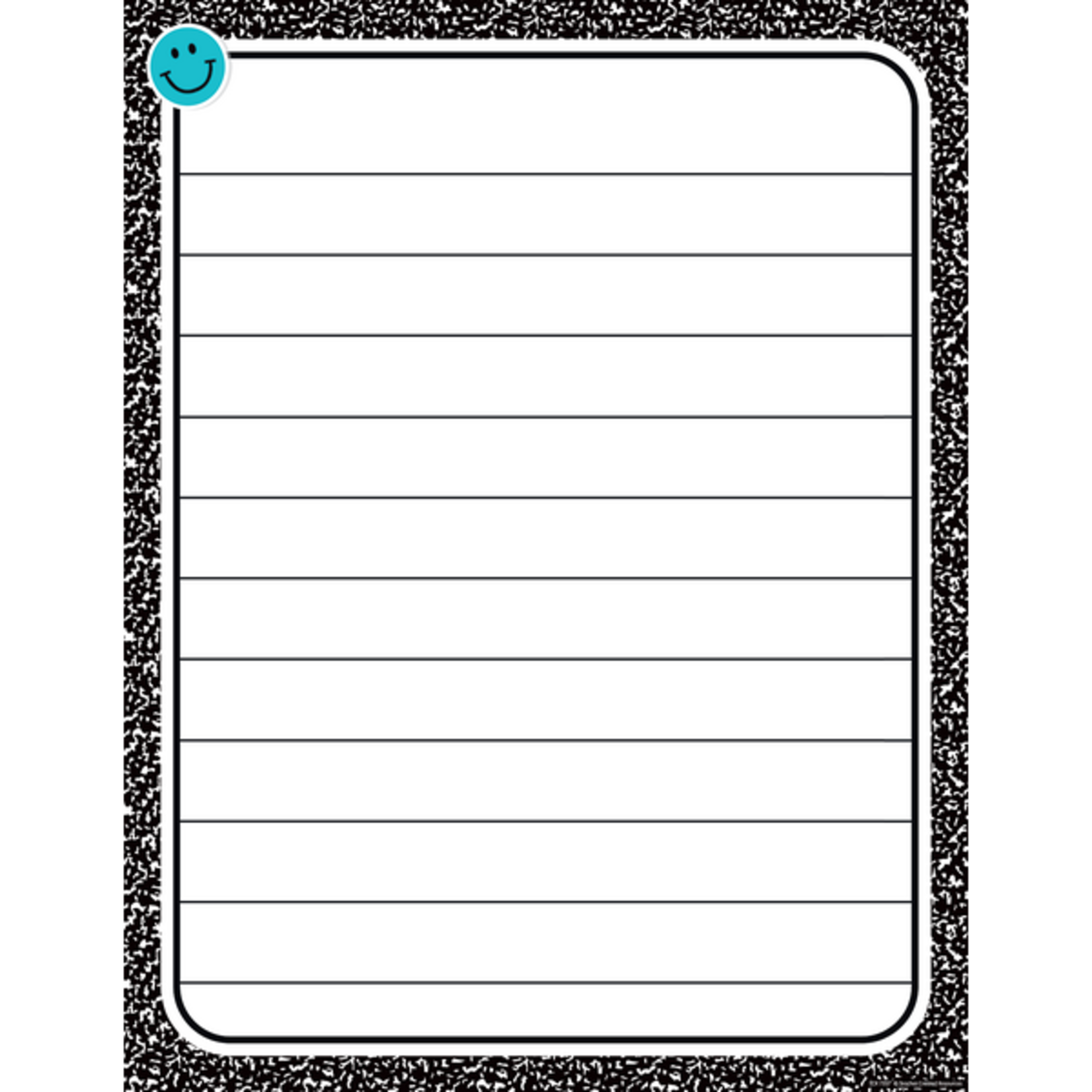 TEACHER CREATED RESOURCES Cool for School Composition Lined Chart