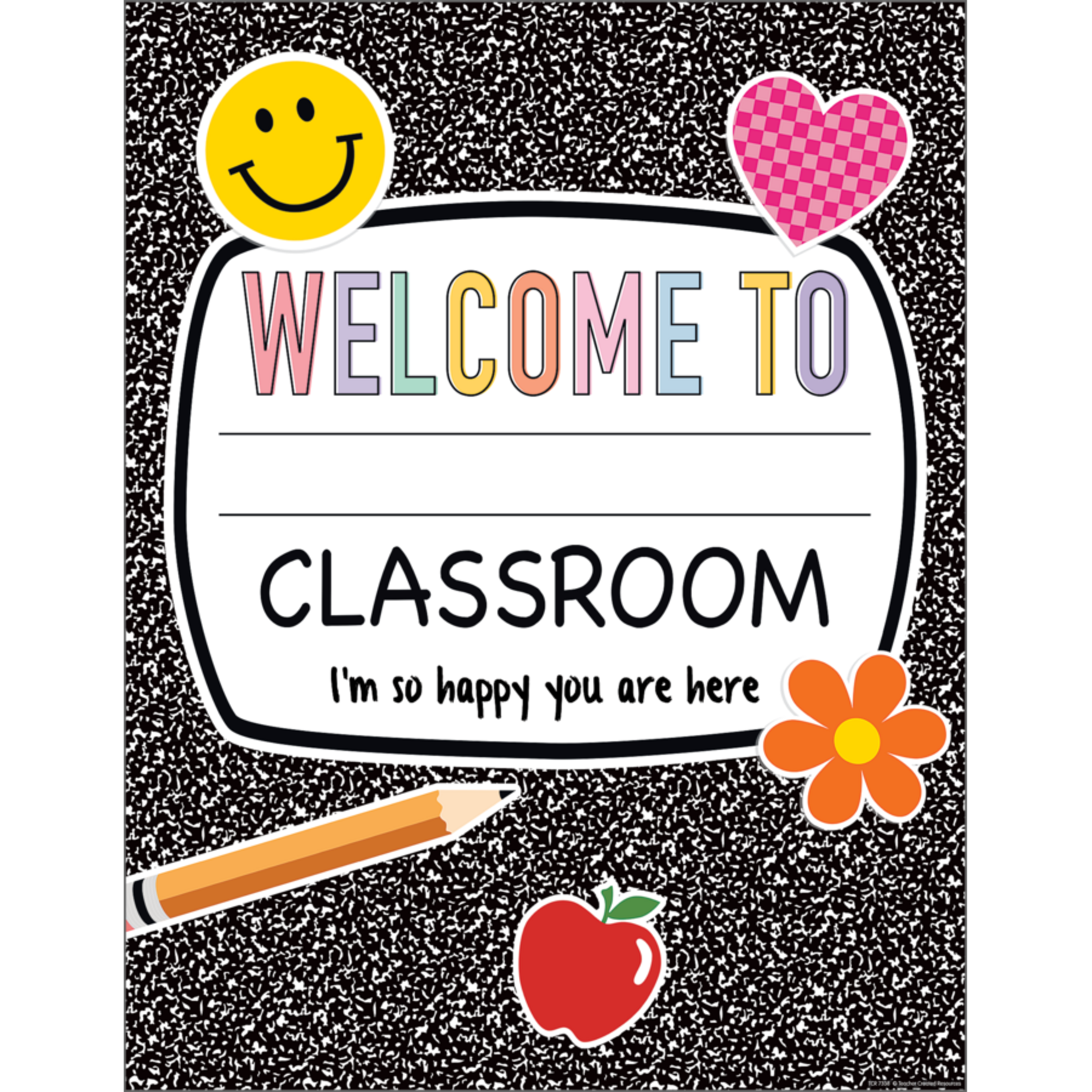 TEACHER CREATED RESOURCES Cool for School Composition Welcome Chart